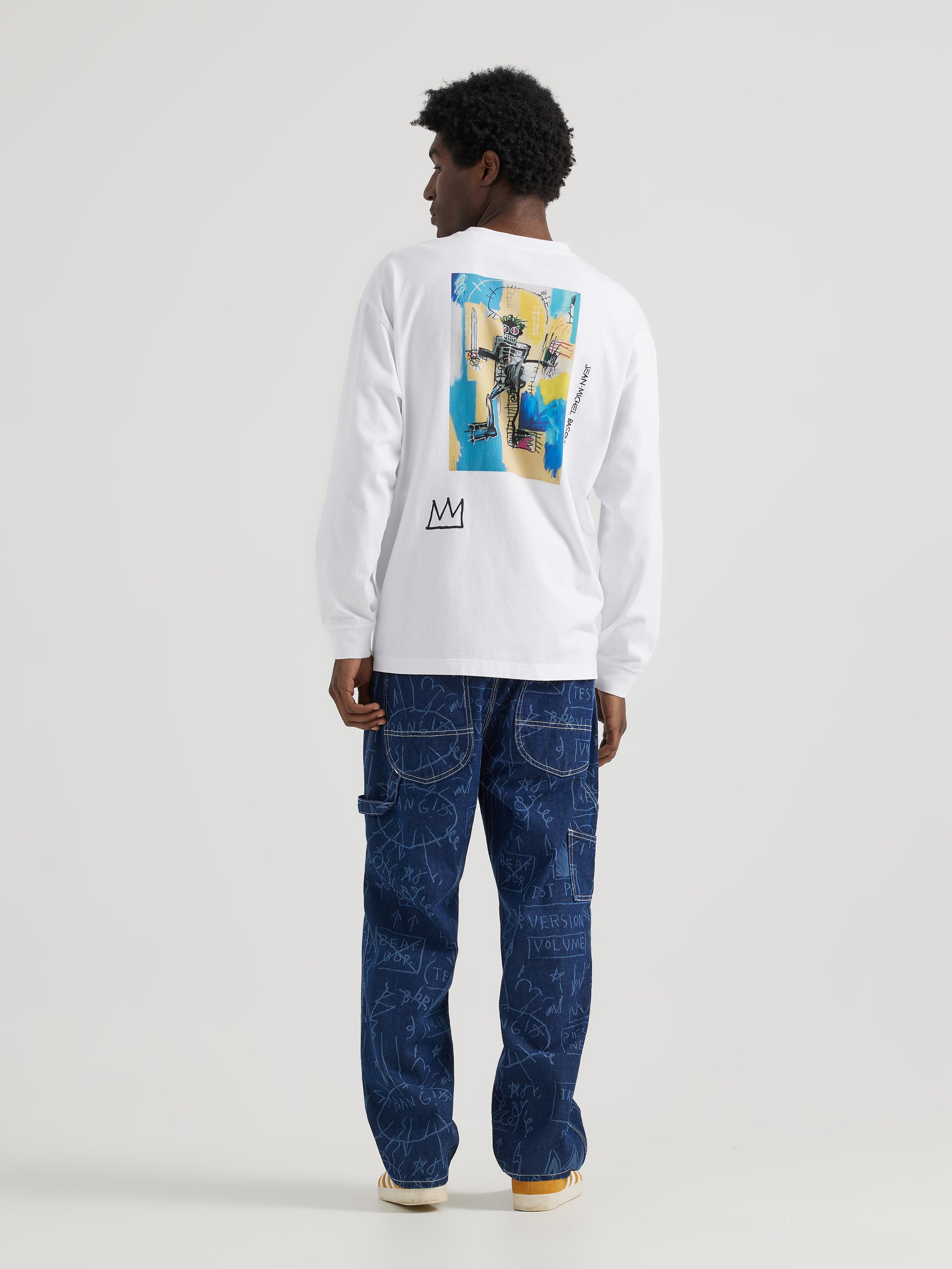JMB - Jeans stampati in tonalità scura Lee