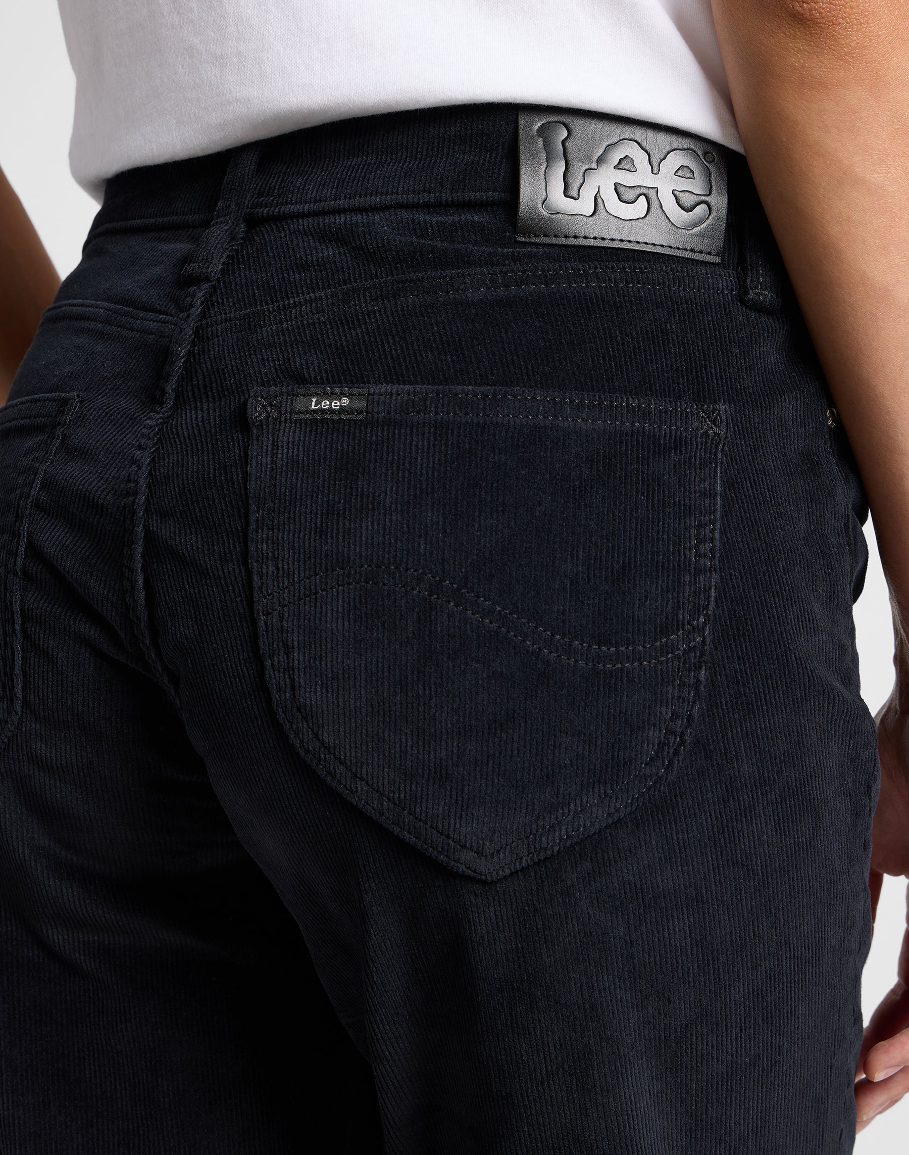 Pantaloni Marion Straight in Unionall nero Lee