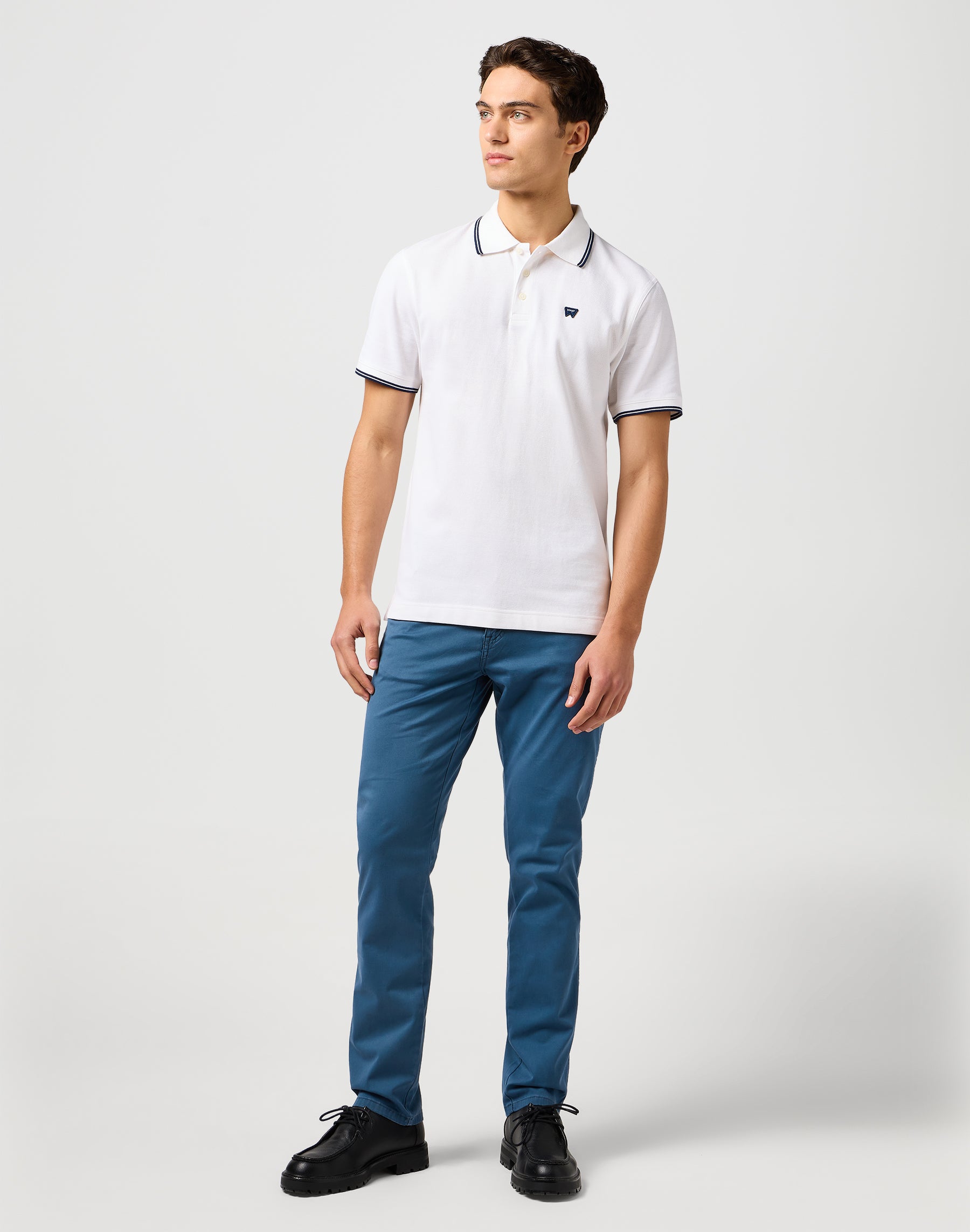 Texas Slim in Cina Pantaloni blu Wrangler