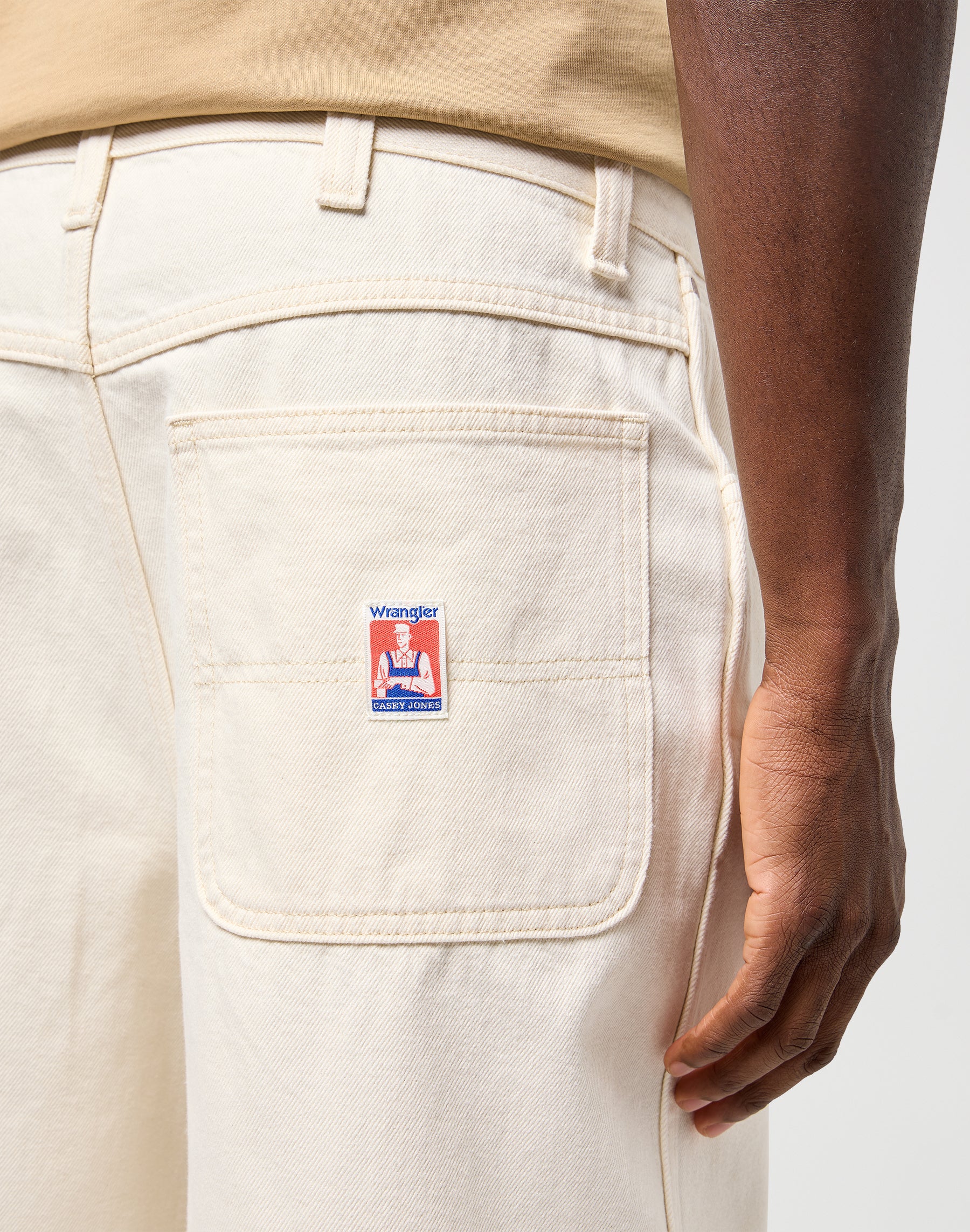 Pantaloncini Cj Skater in ecrù Pantaloncini Wrangler