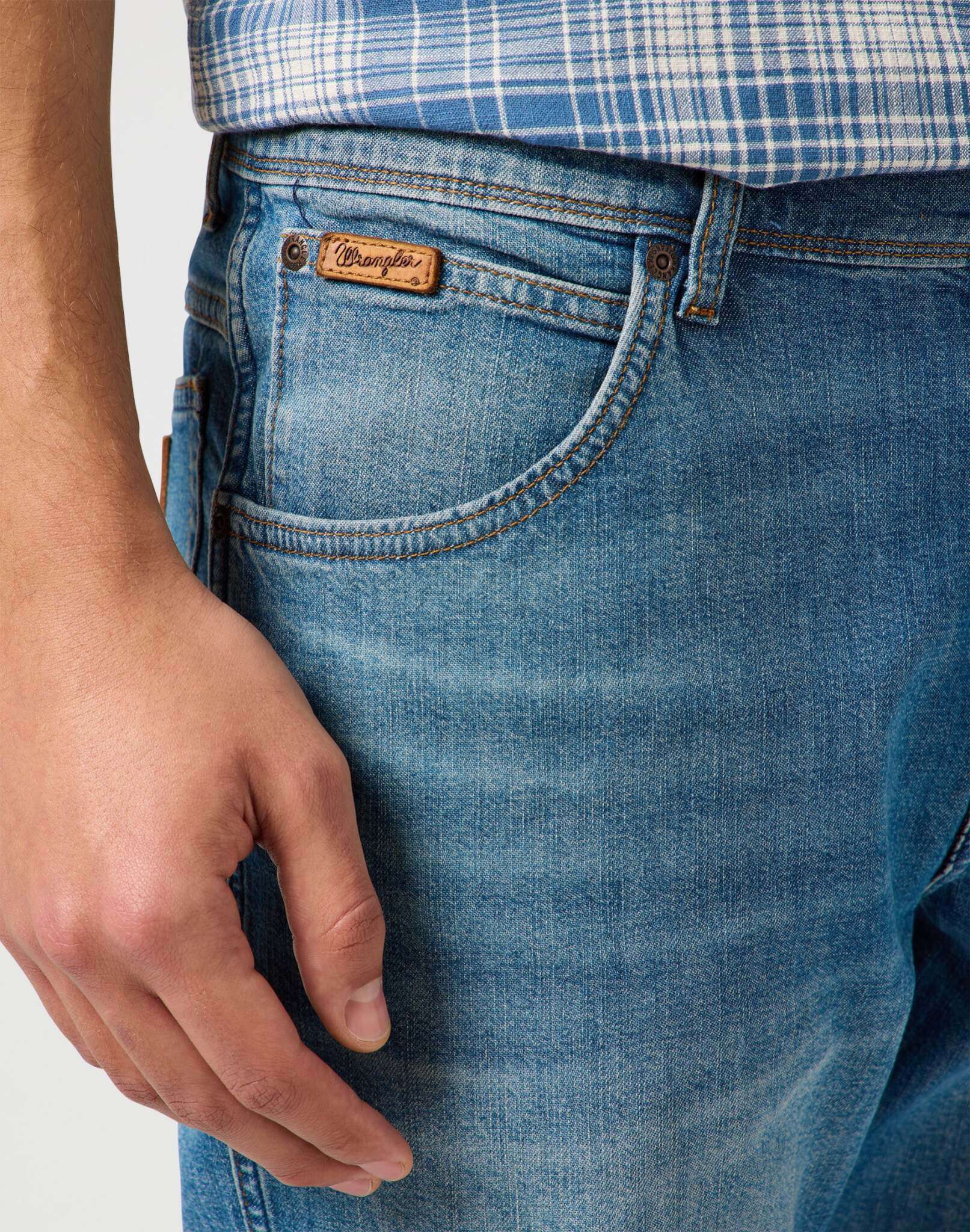 Pantaloncini texani in denim Ocean Surge Wrangler