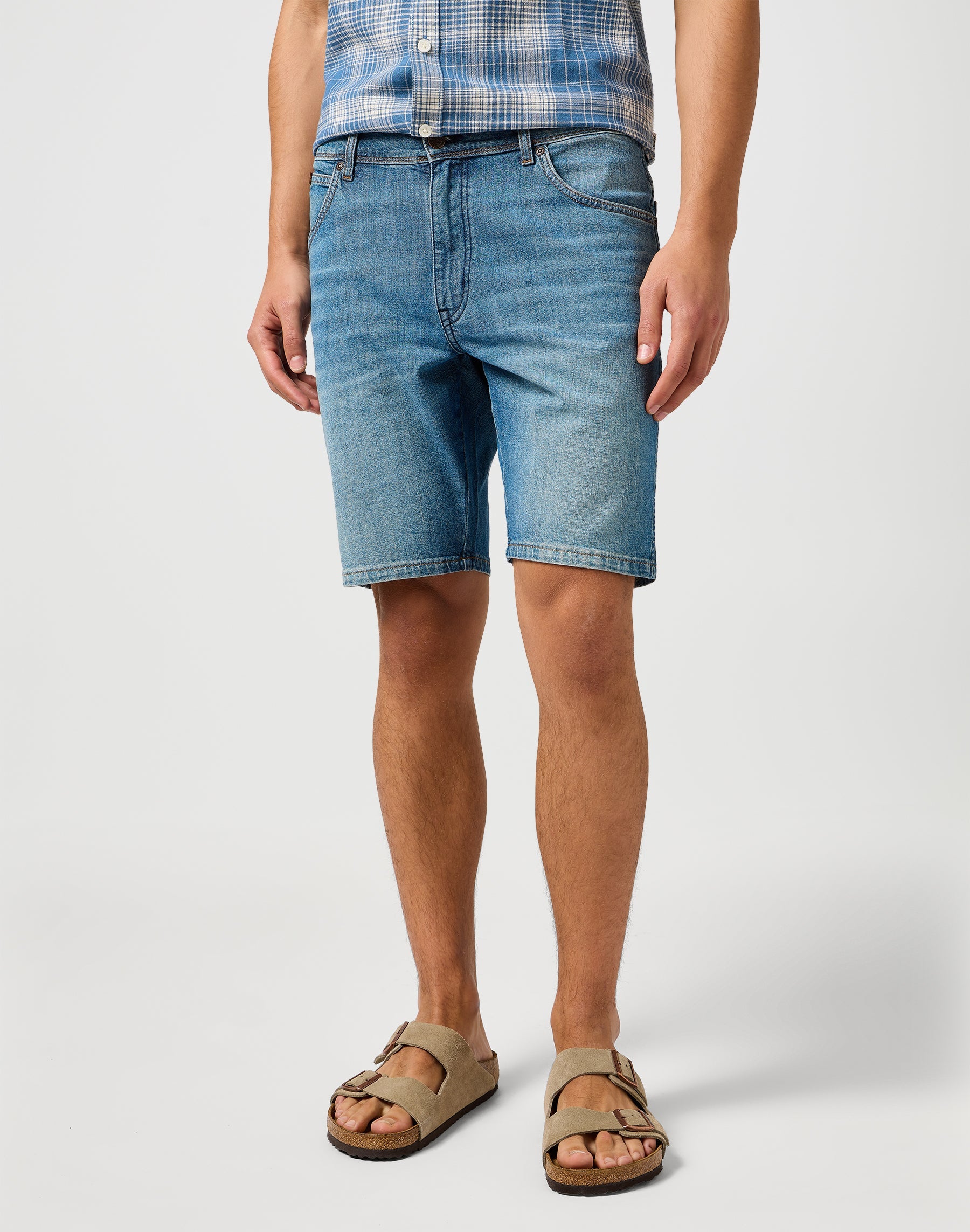 Pantaloncini texani in denim Ocean Surge Wrangler