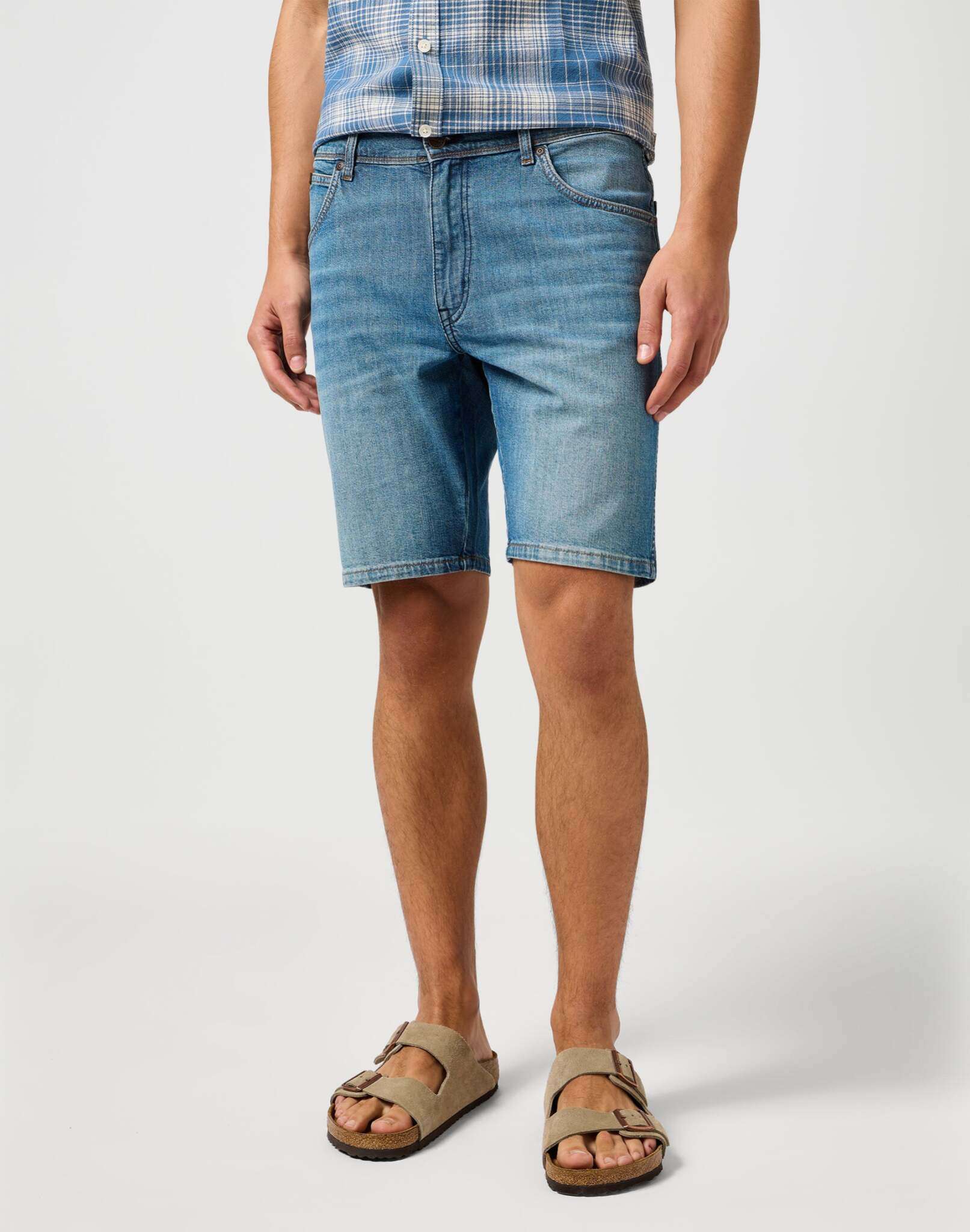 Pantaloncini texani in denim Ocean Surge Wrangler