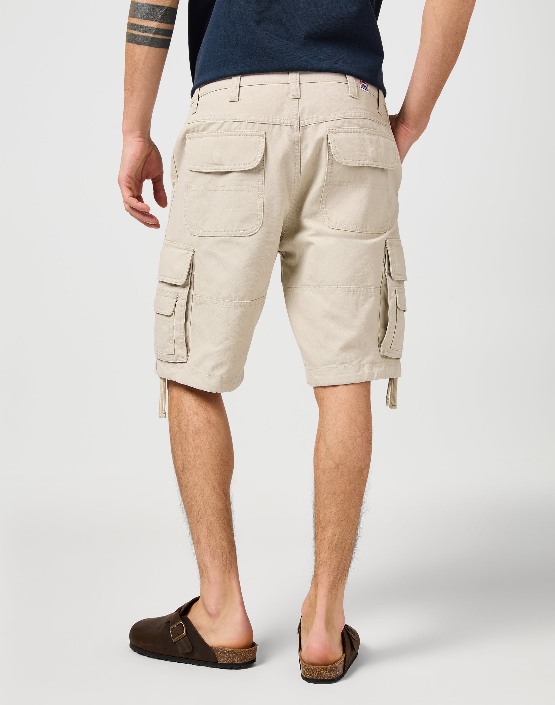 Pantaloncini Casey Jones Cargo in Pelican Shorts Wrangler