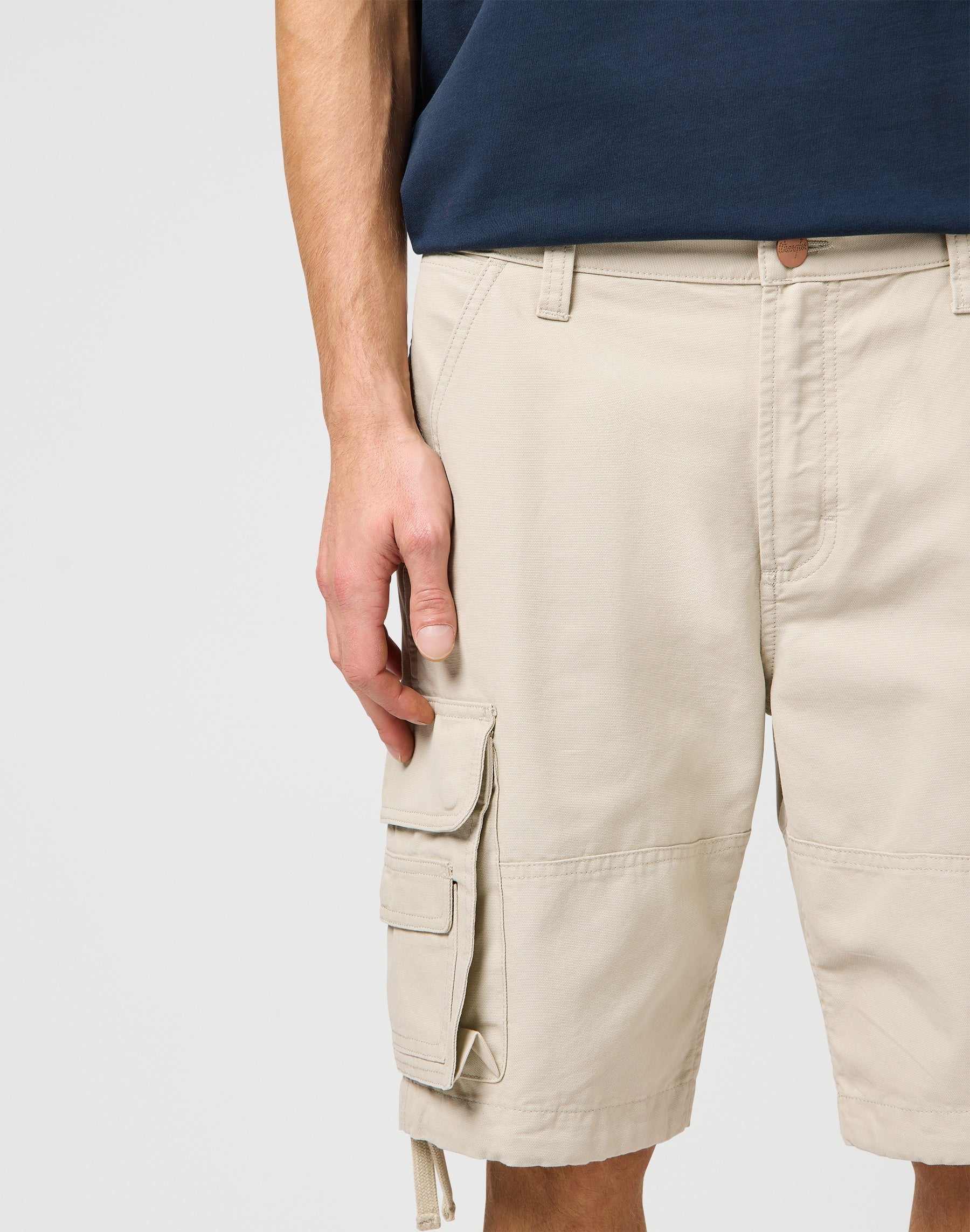 Pantaloncini Casey Jones Cargo in Pelican Shorts Wrangler