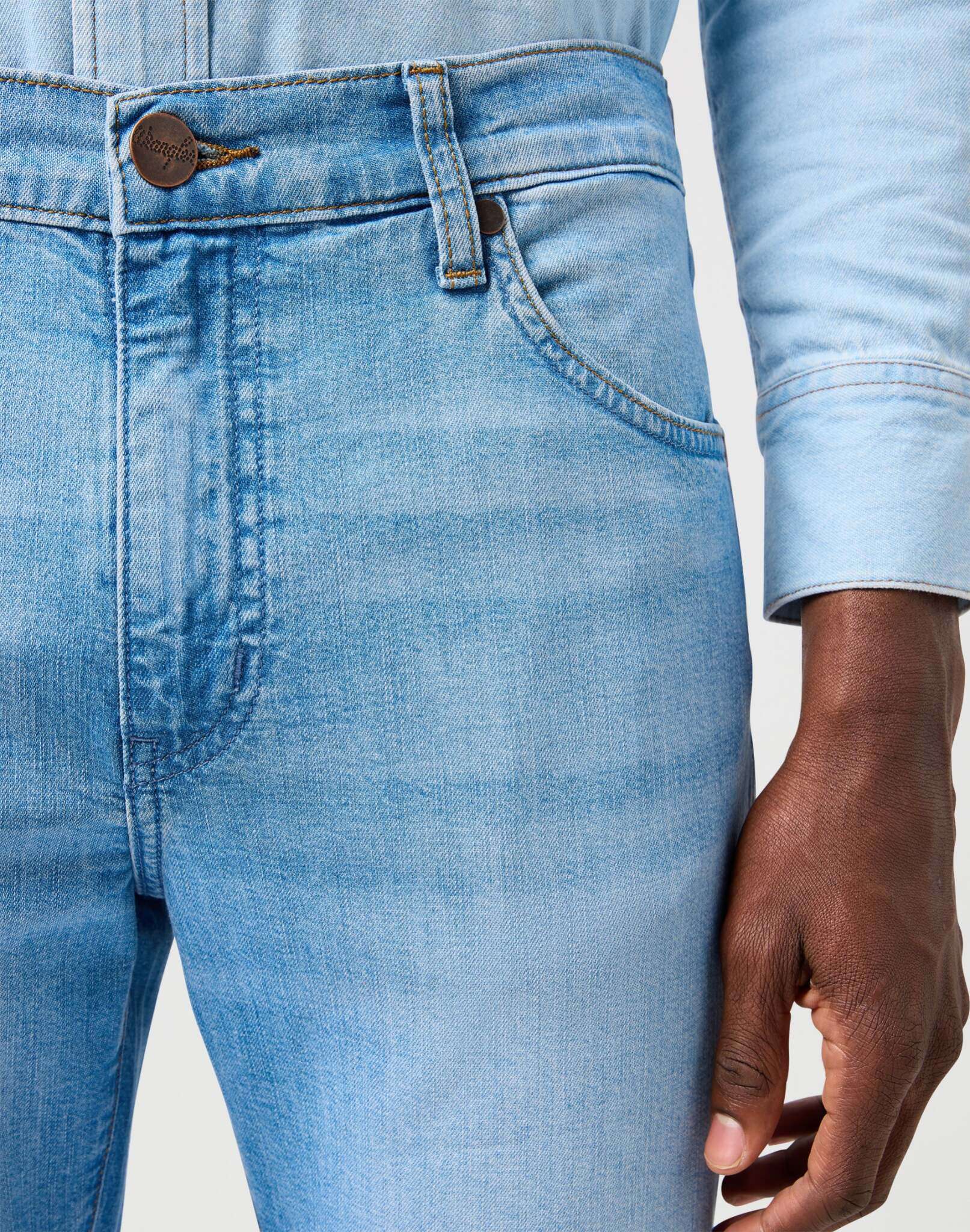 Larston in Jeans Wrangler color ardesia