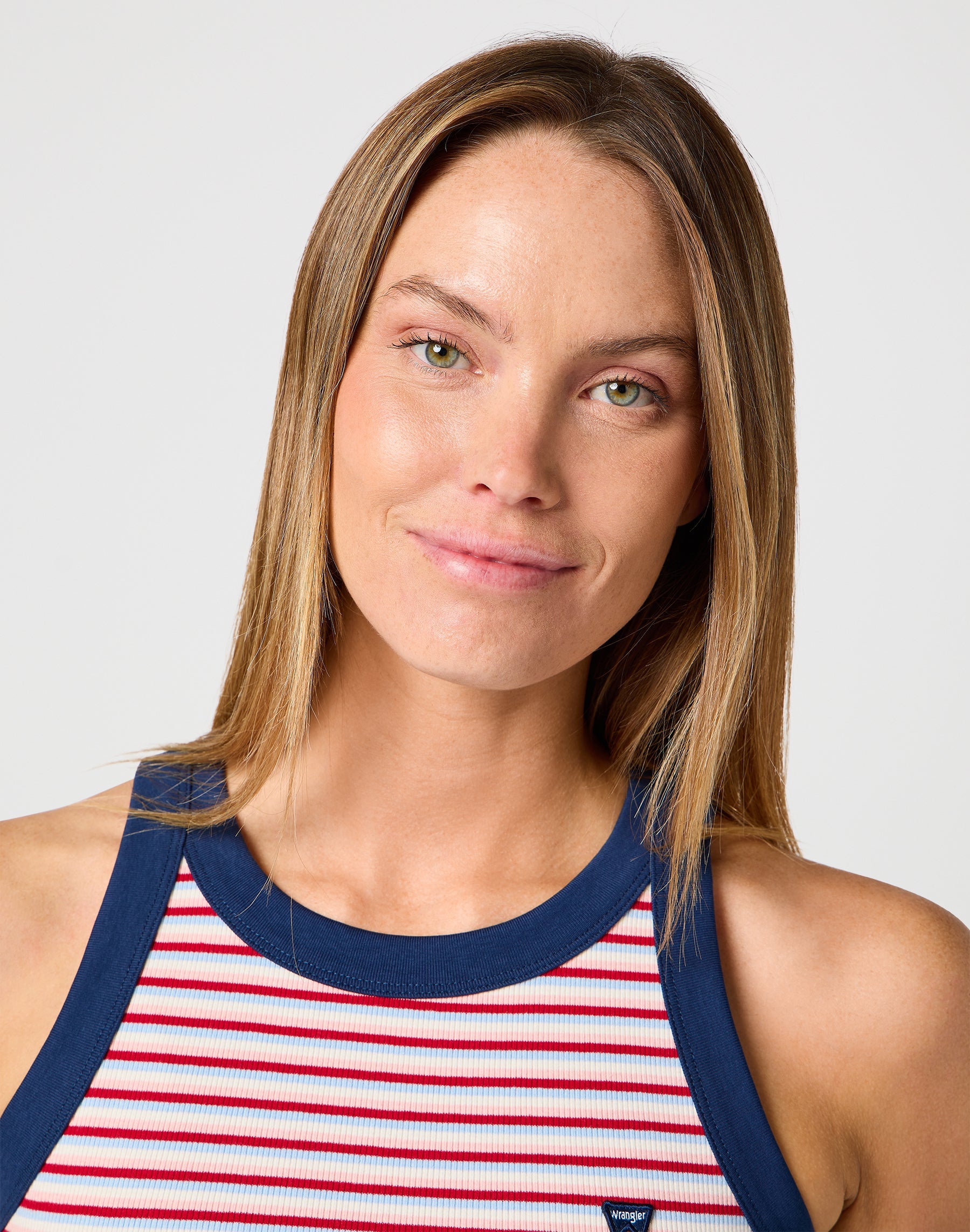 Canotta Ringer in Chilli T-Shirt Wrangler