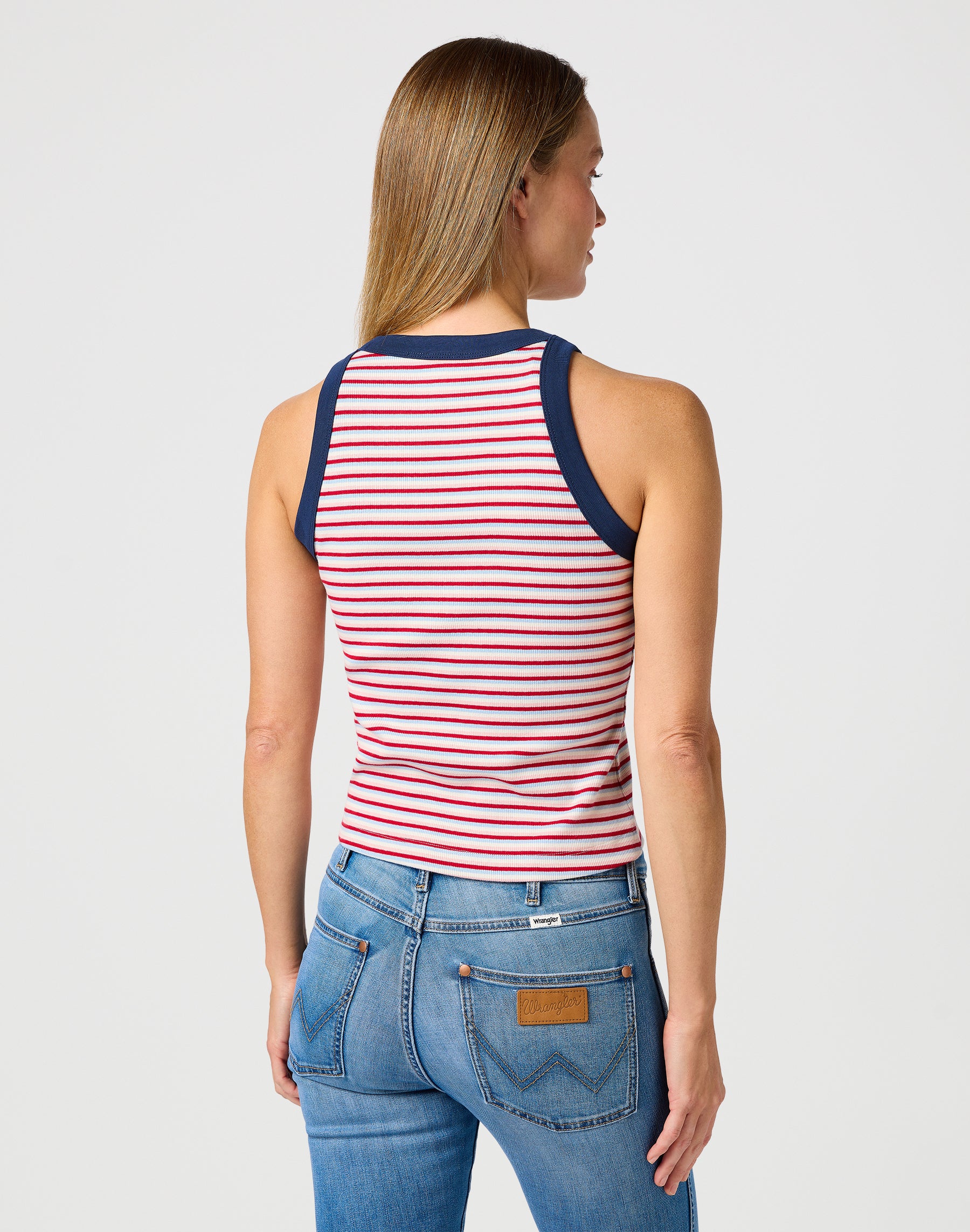 Canotta Ringer in Chilli T-Shirt Wrangler