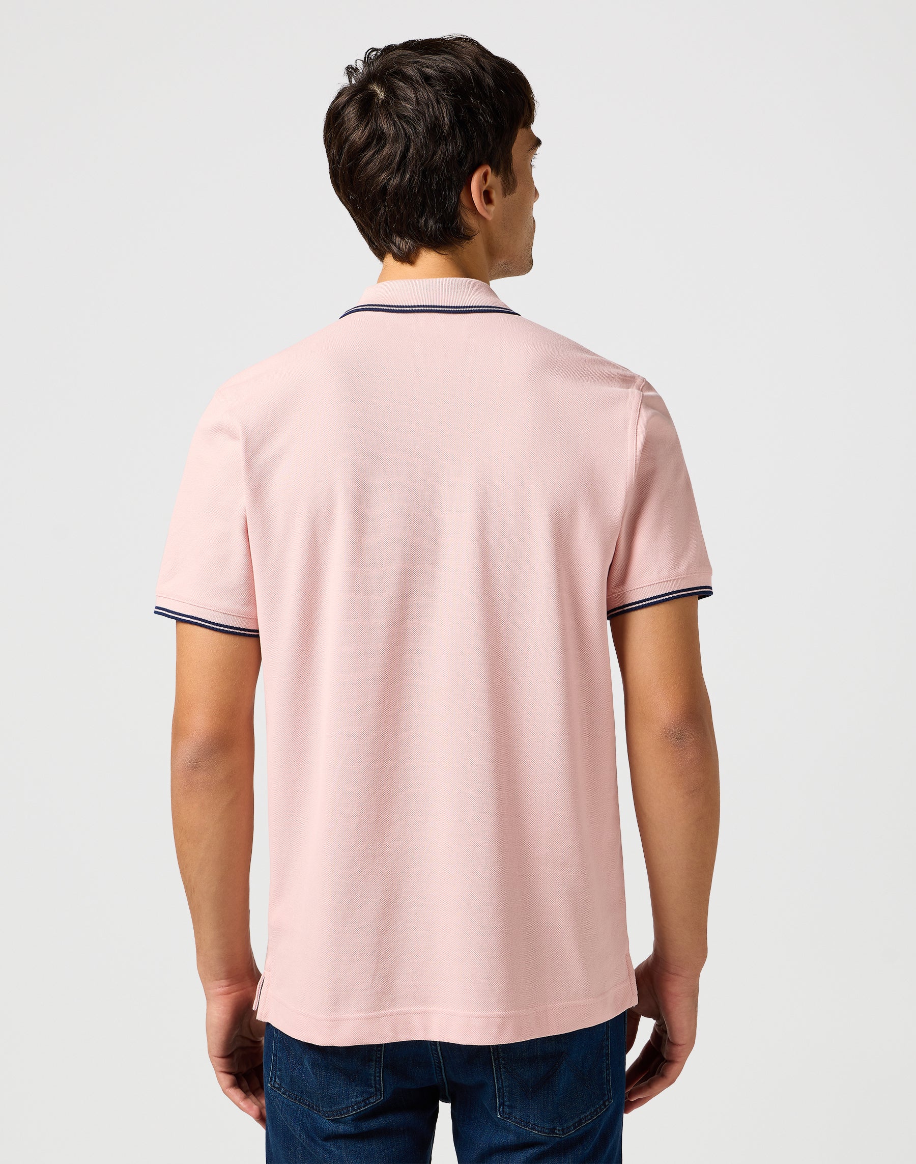 Polo in argento Rosa Magliette Wrangler
