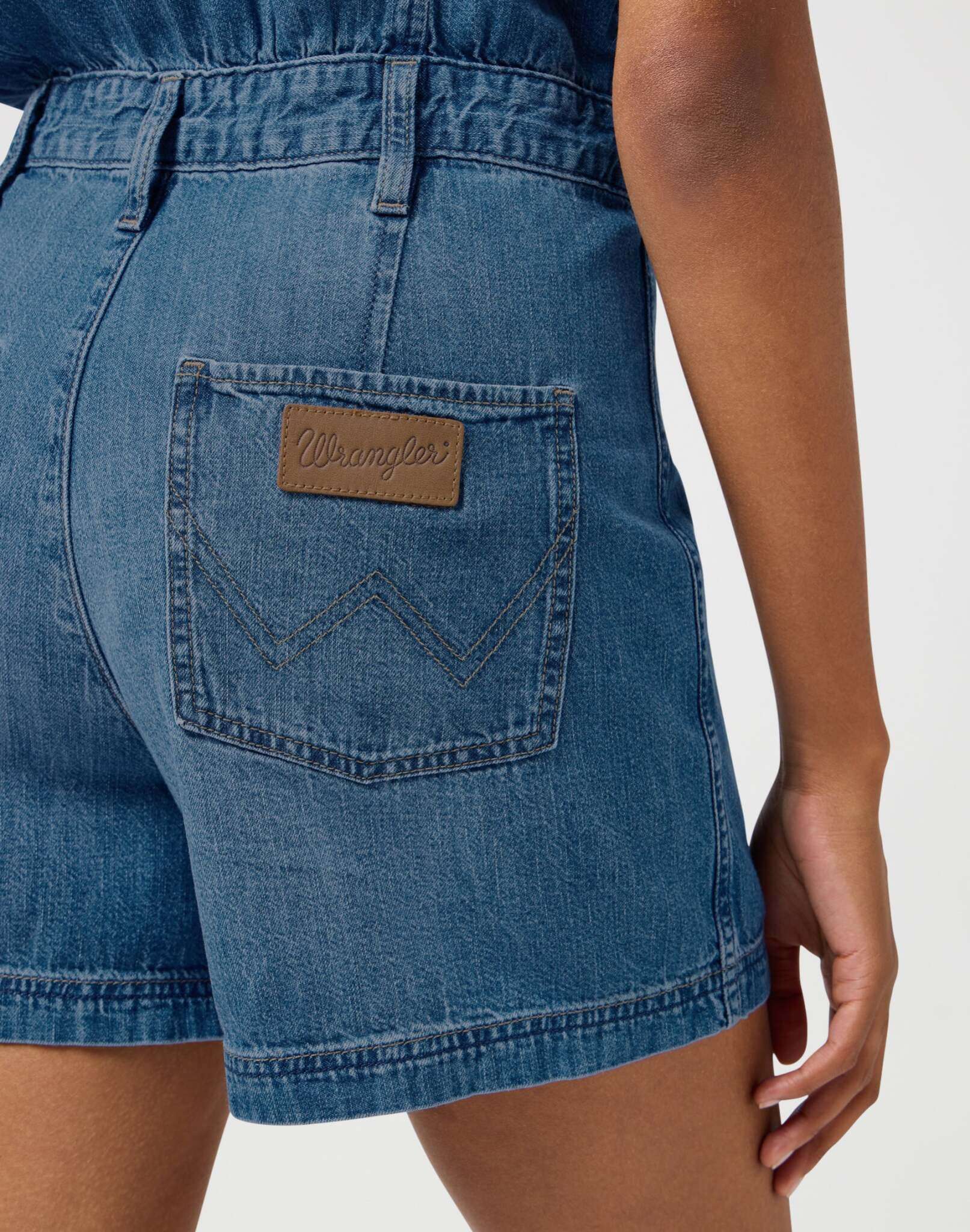 Romper in Urban Echo Overall Wrangler