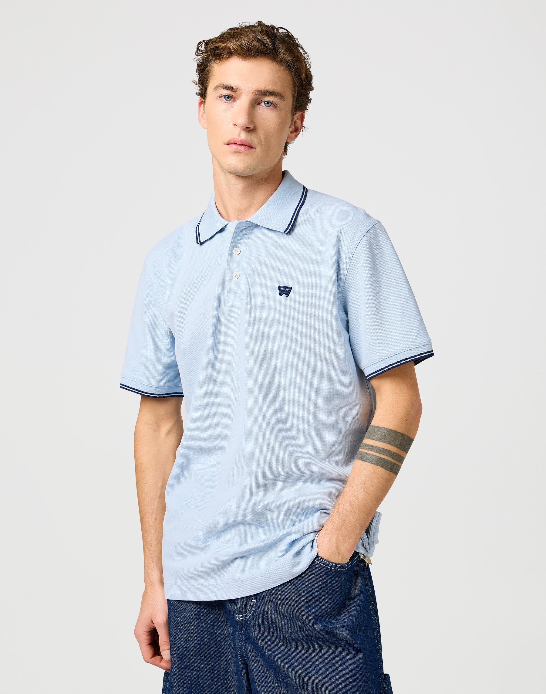 Polo in Niagara Mist Magliette Wrangler
