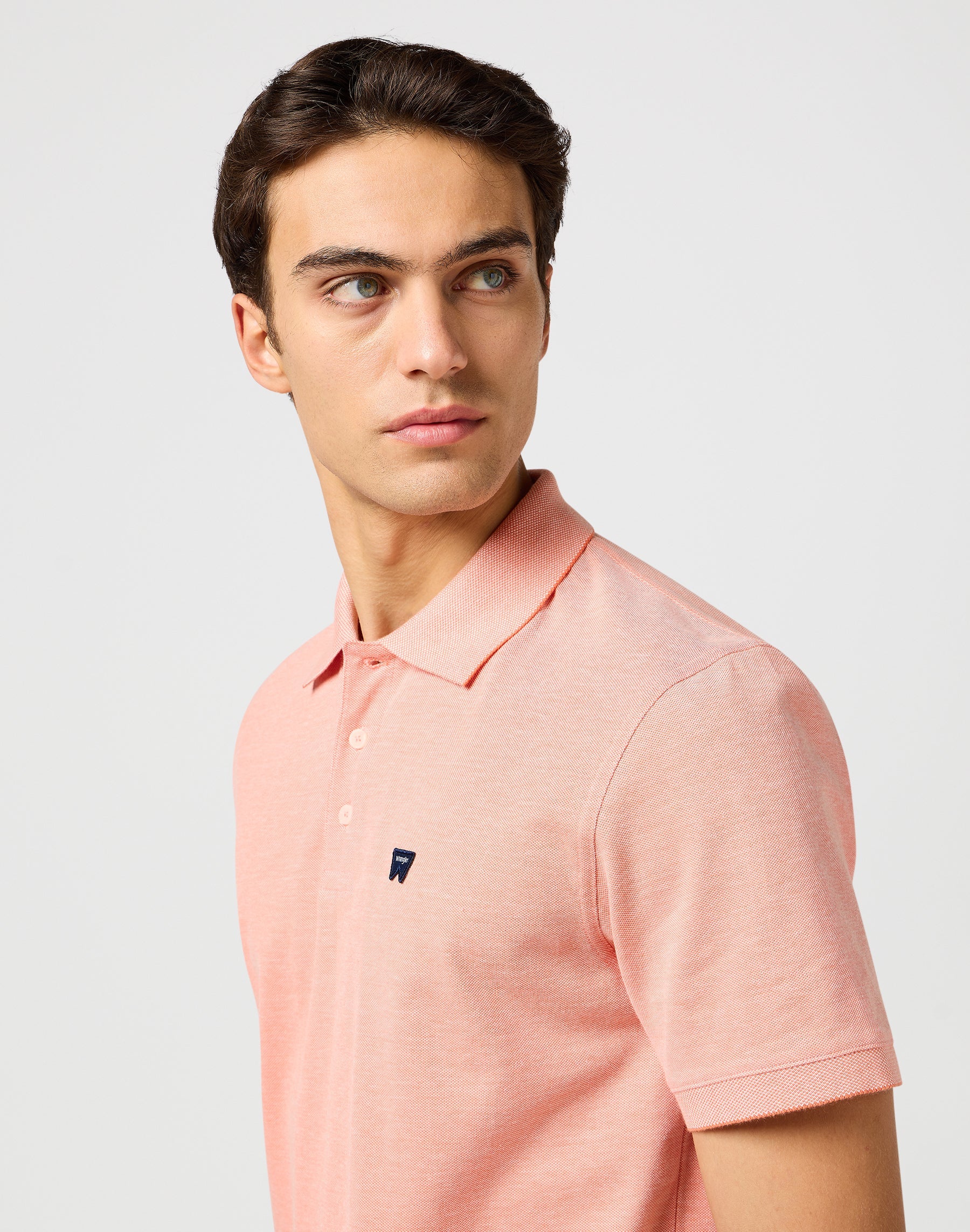 Polo raffinata in arancione Magliette Wrangler