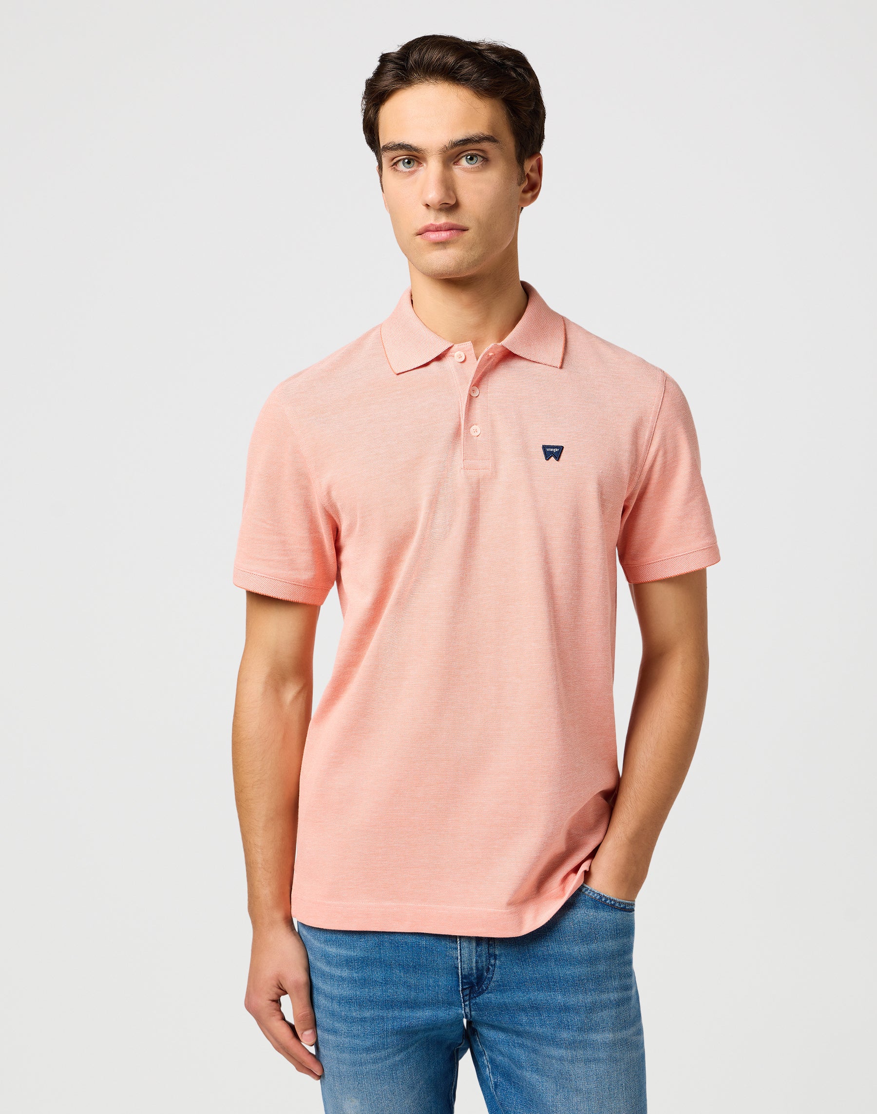 Polo raffinata in arancione Magliette Wrangler