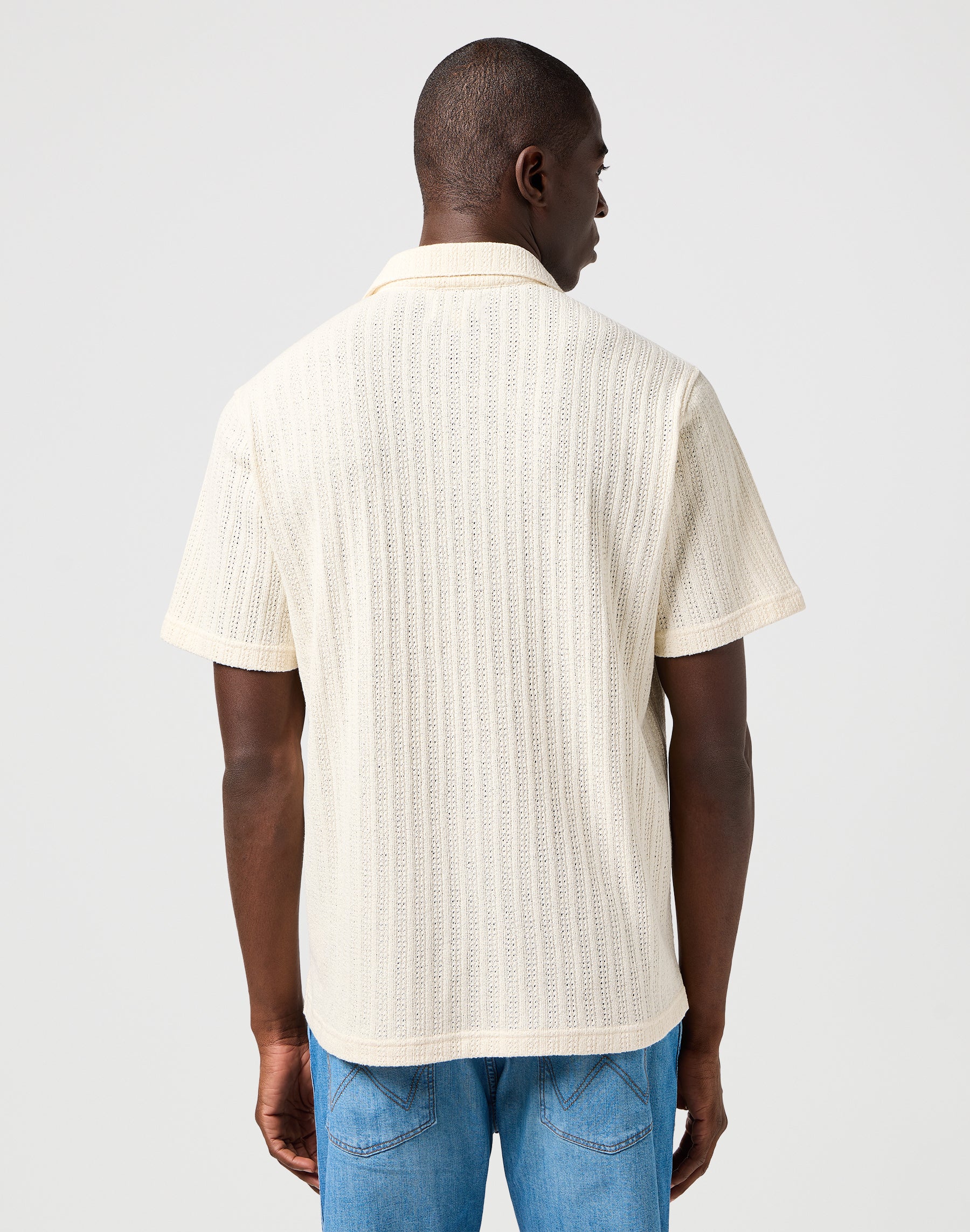 Camicia Ss in maglia naturale Camicie Wrangler