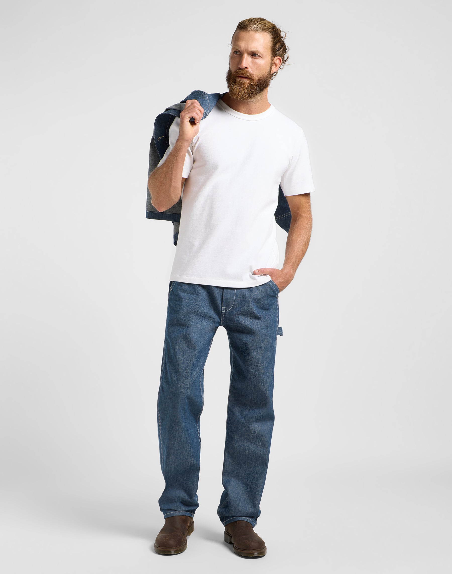 101 Core Tee in bianco brillante Magliette Lee