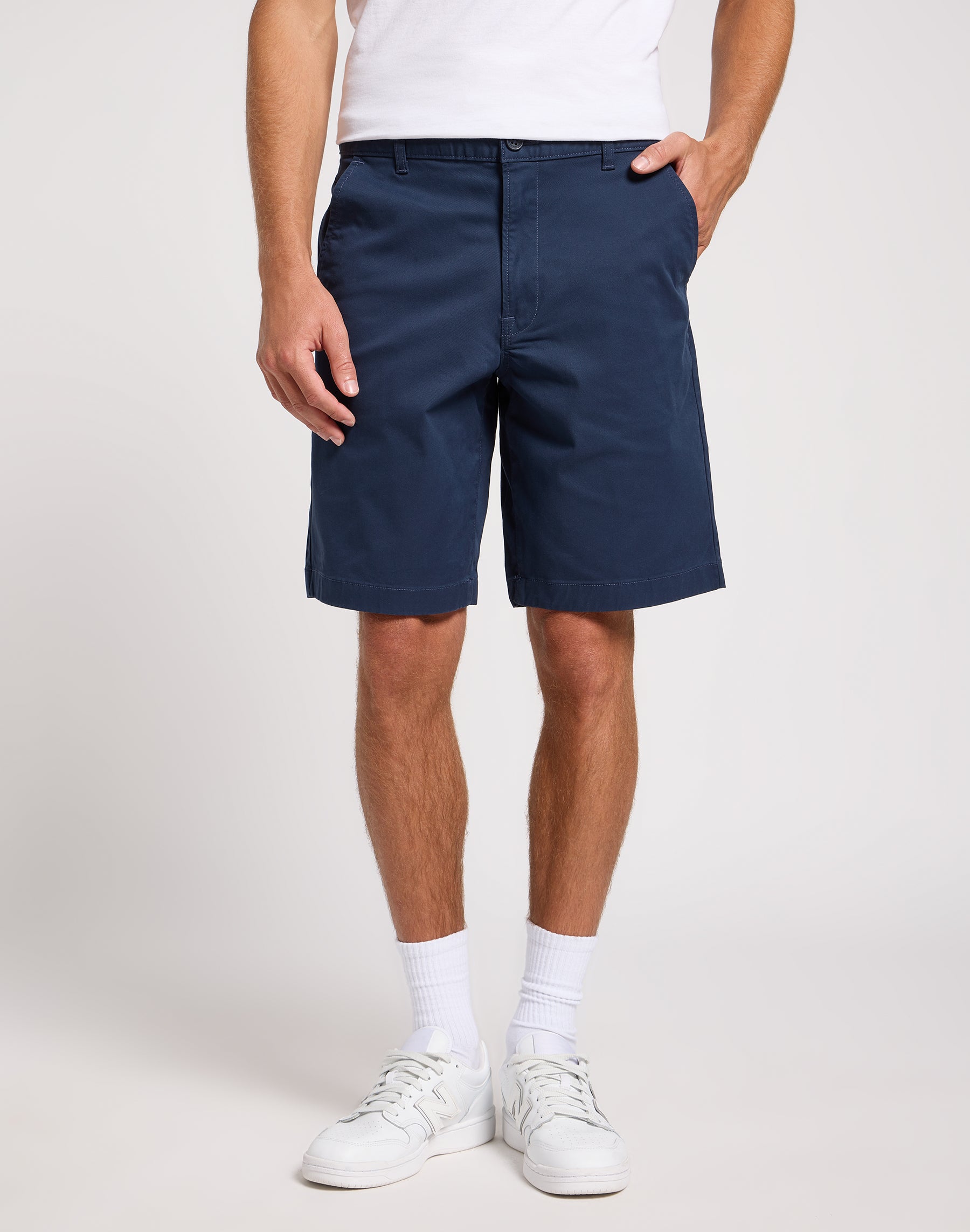 Pantaloncini chino rilassati in Chinoshorts Lee Deep Navy