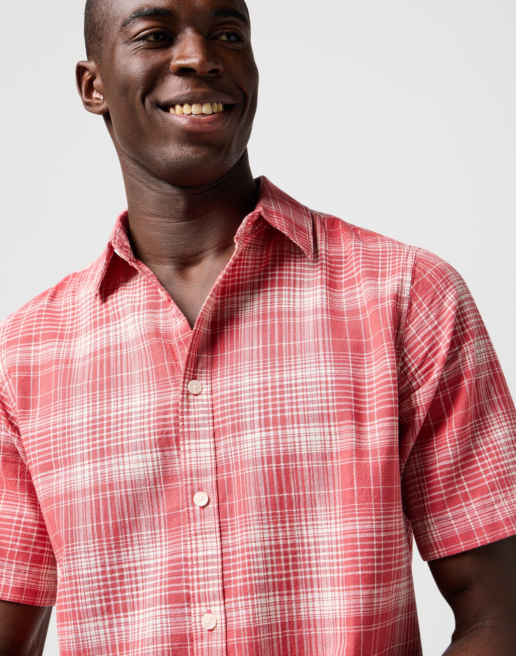 Camicia Ss in rosso Camicie Wrangler