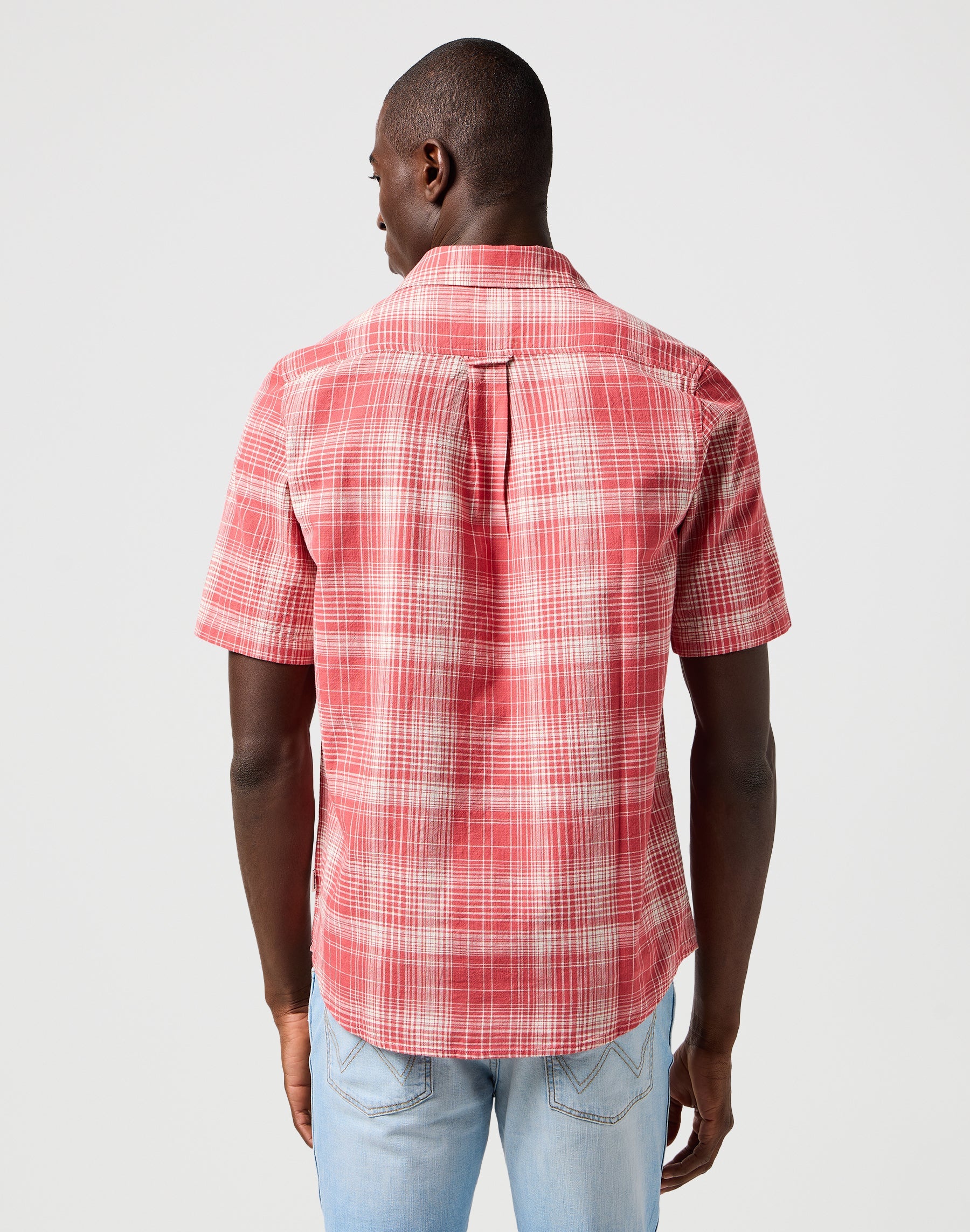 Camicia Ss in rosso Camicie Wrangler