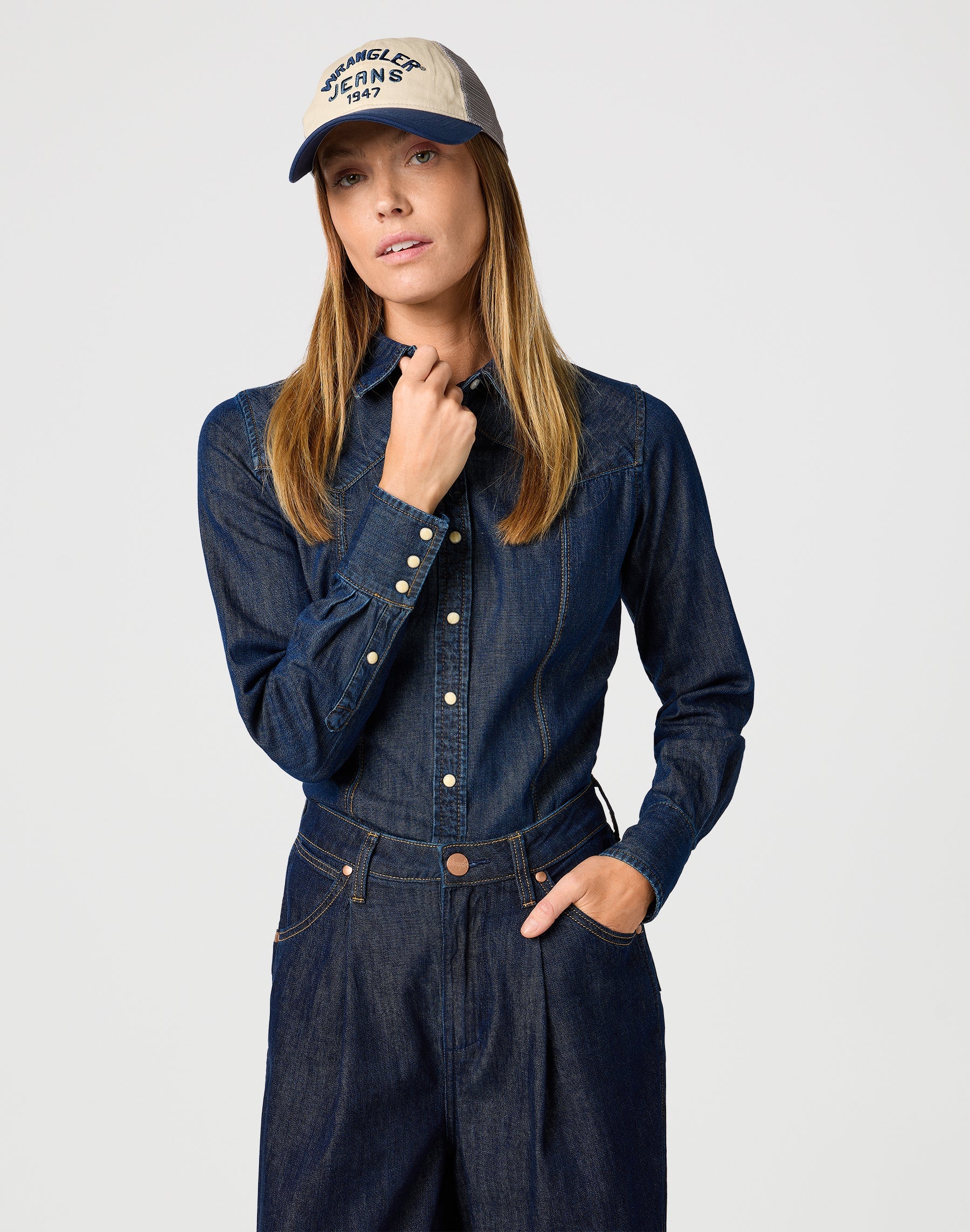 Cappello Trucker in Drizzle Caps Wrangler