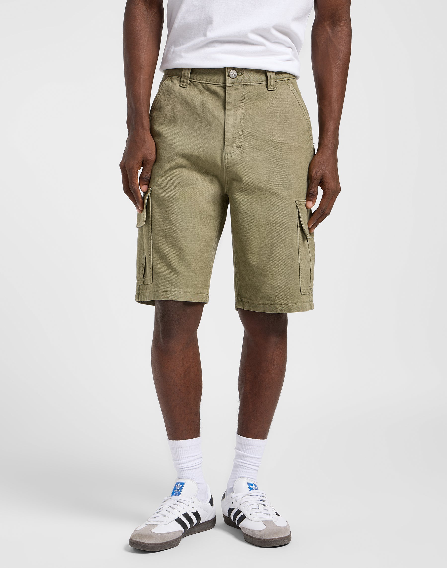 Pantaloncini Cargo in verde Mercantile Lee