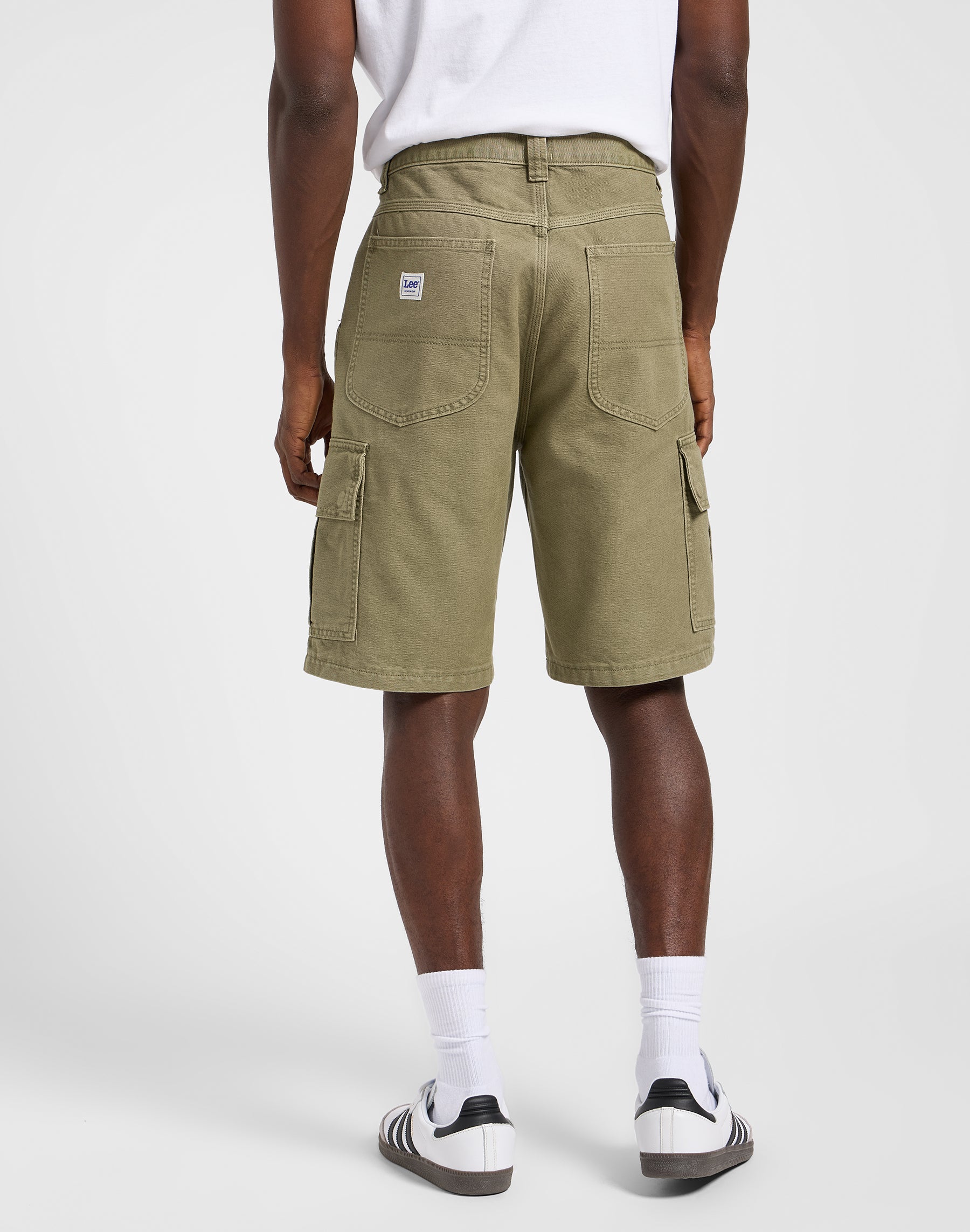 Pantaloncini Cargo in verde Mercantile Lee