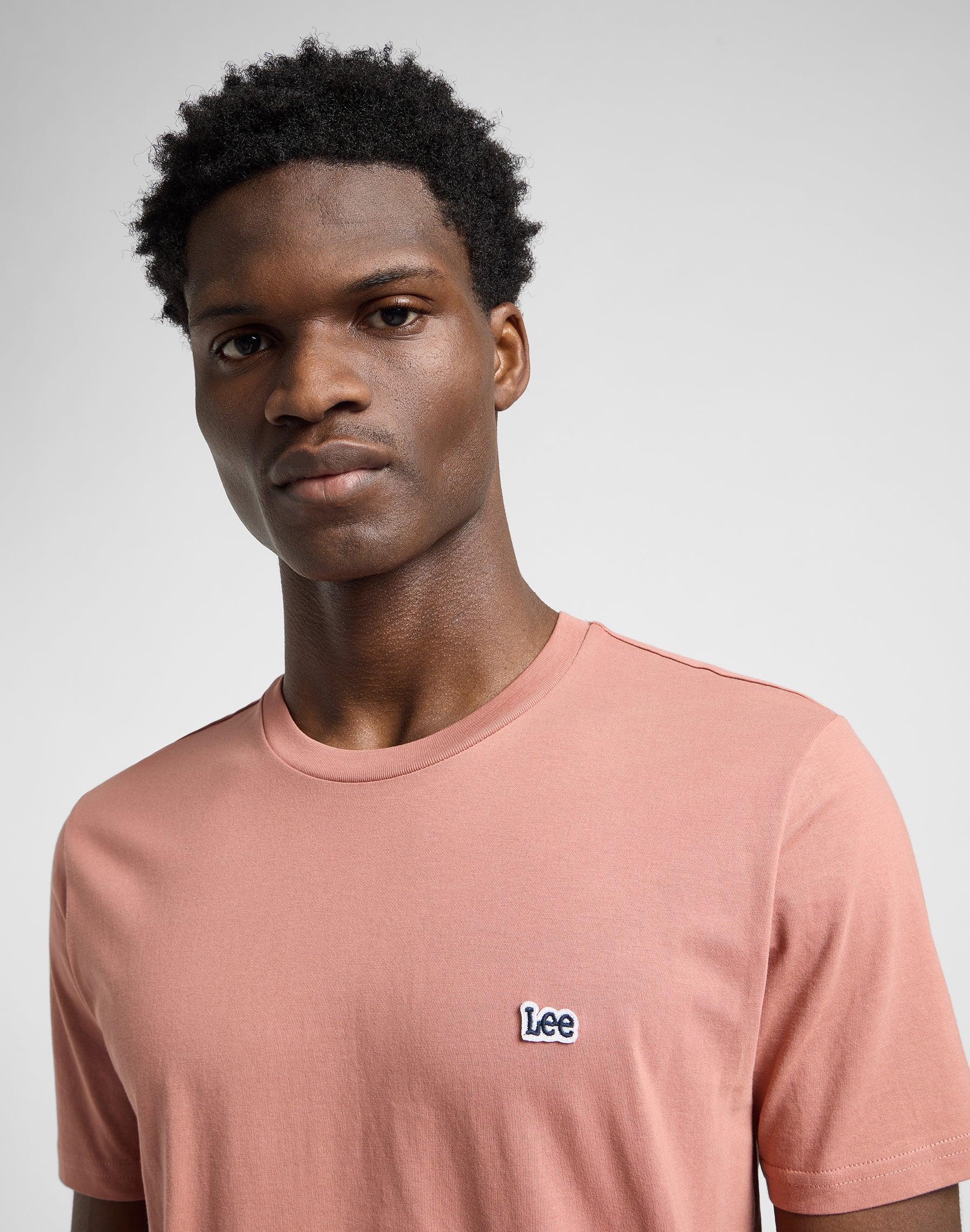 Ss Patch Logo Tee in Sepia T-Shirt Lee