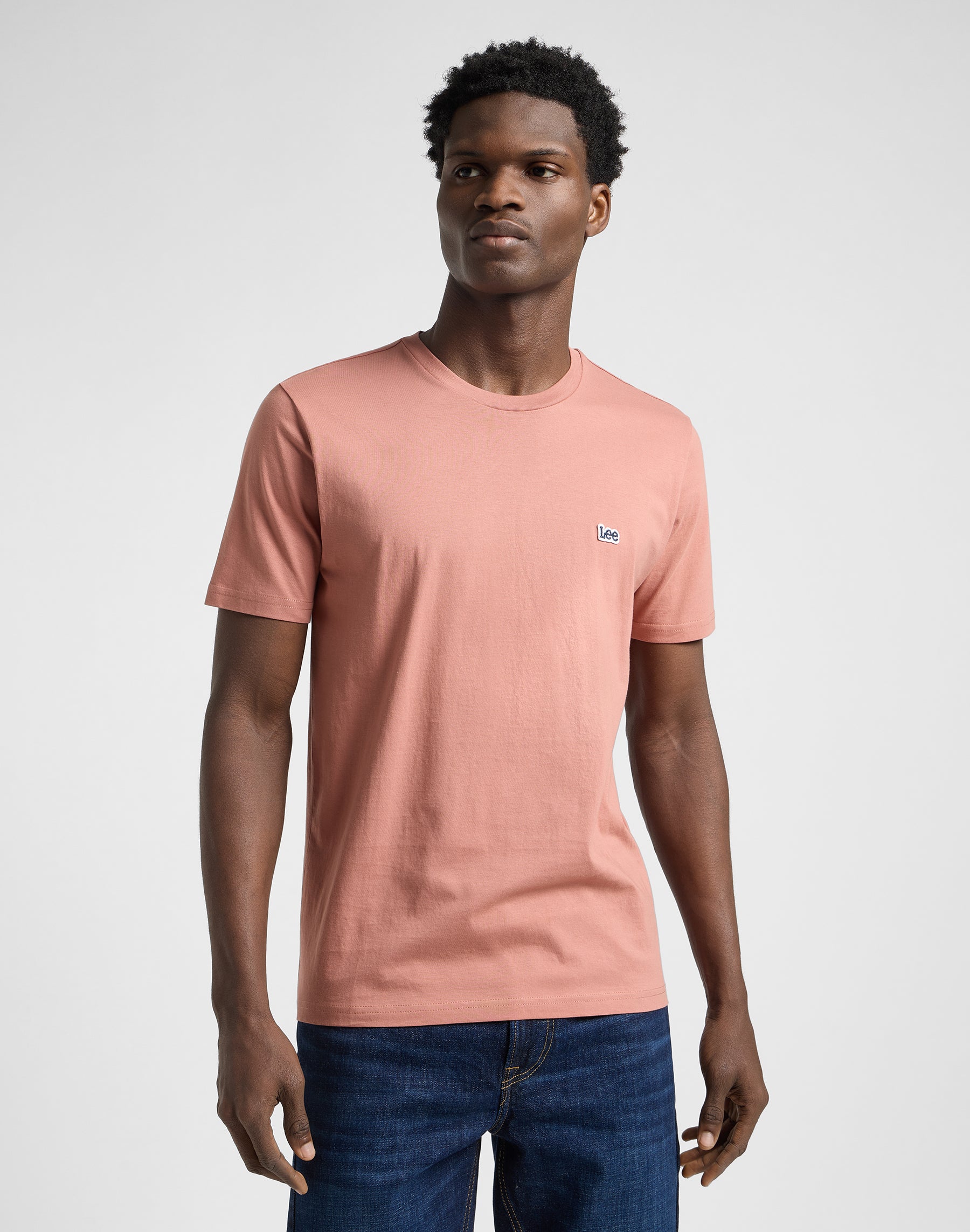 Ss Patch Logo Tee in Sepia T-Shirt Lee