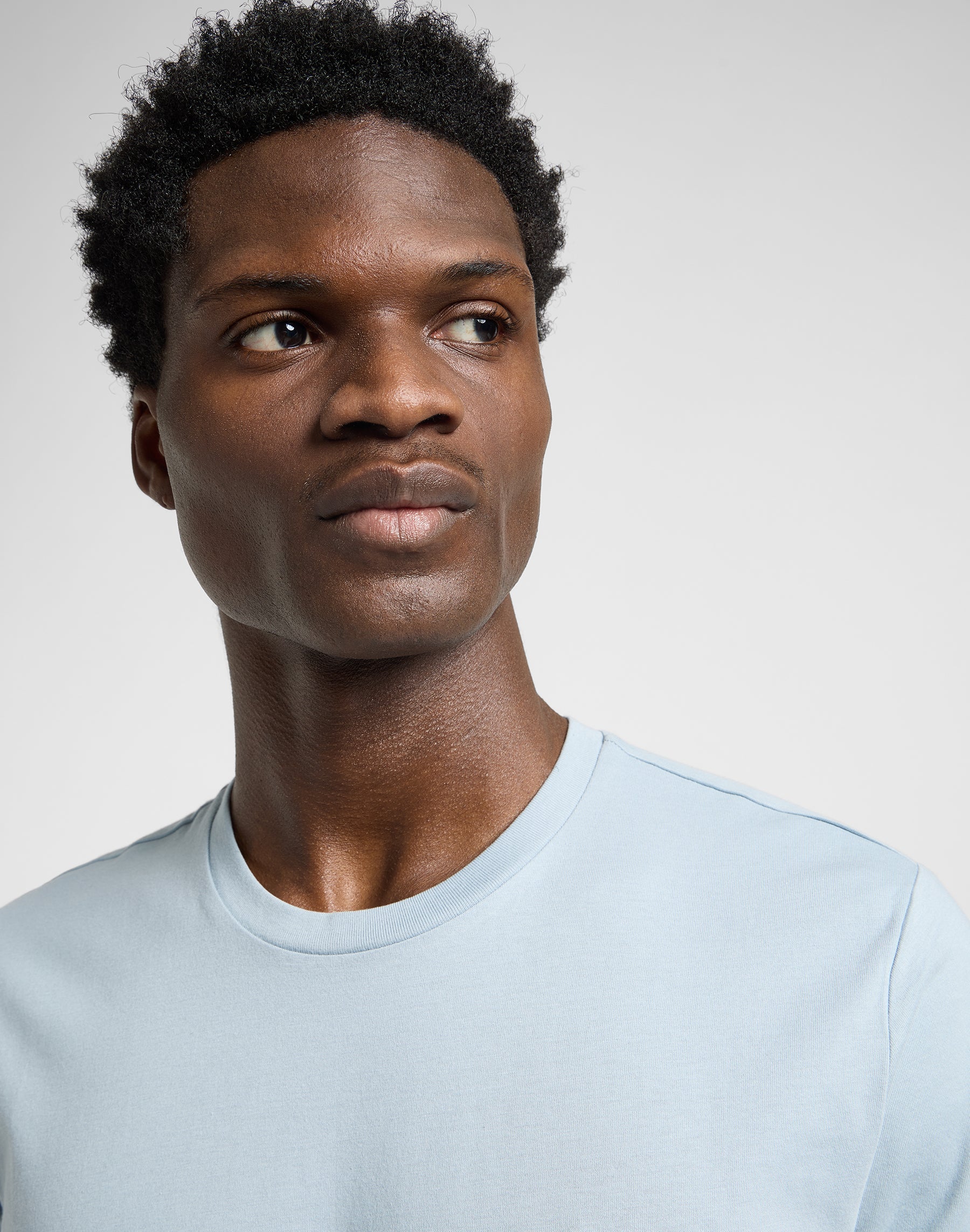 Ss Patch Logo Tee in grigio cemento Magliette Lee