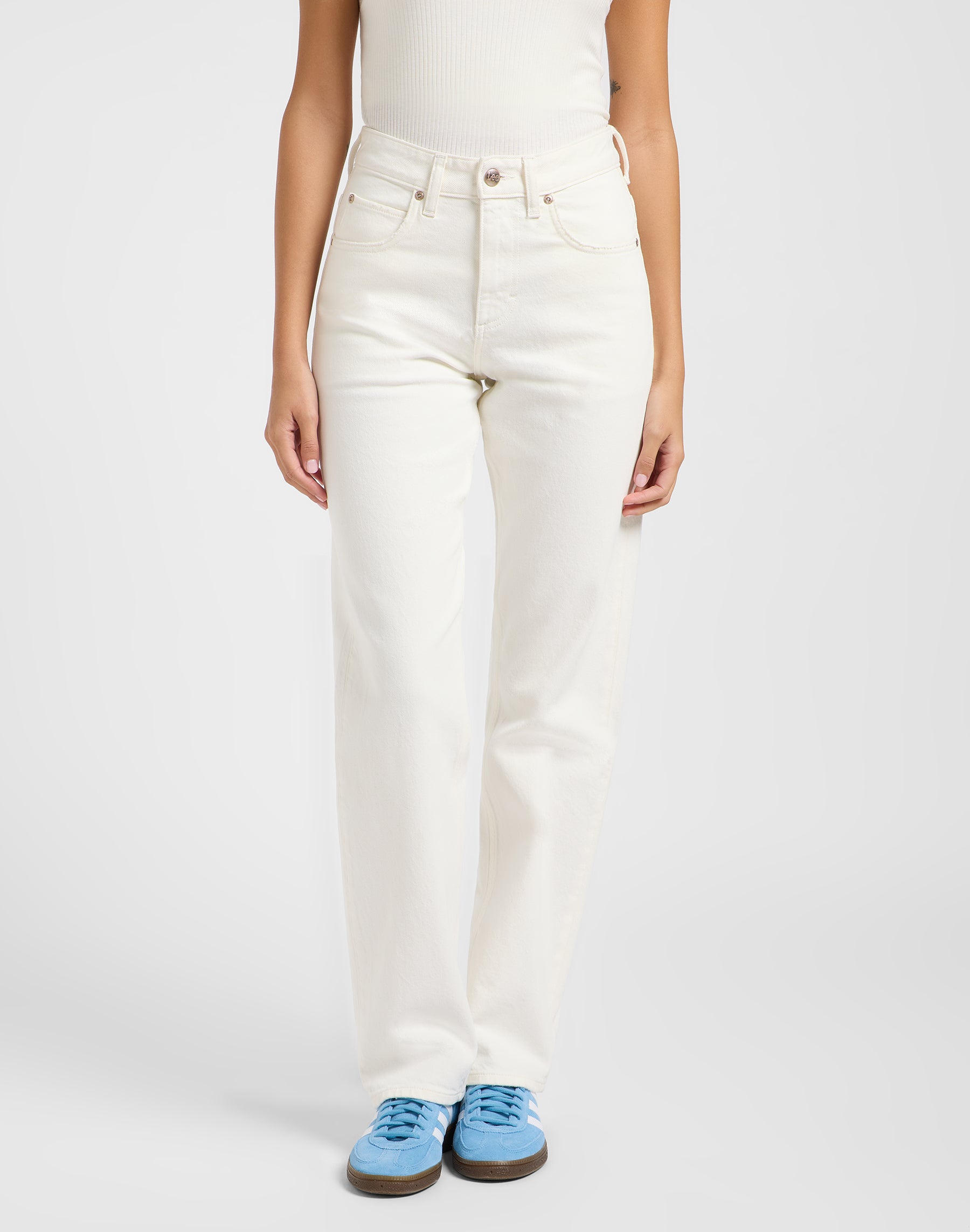 Rider Classic in jeans bianchi vintage Lee