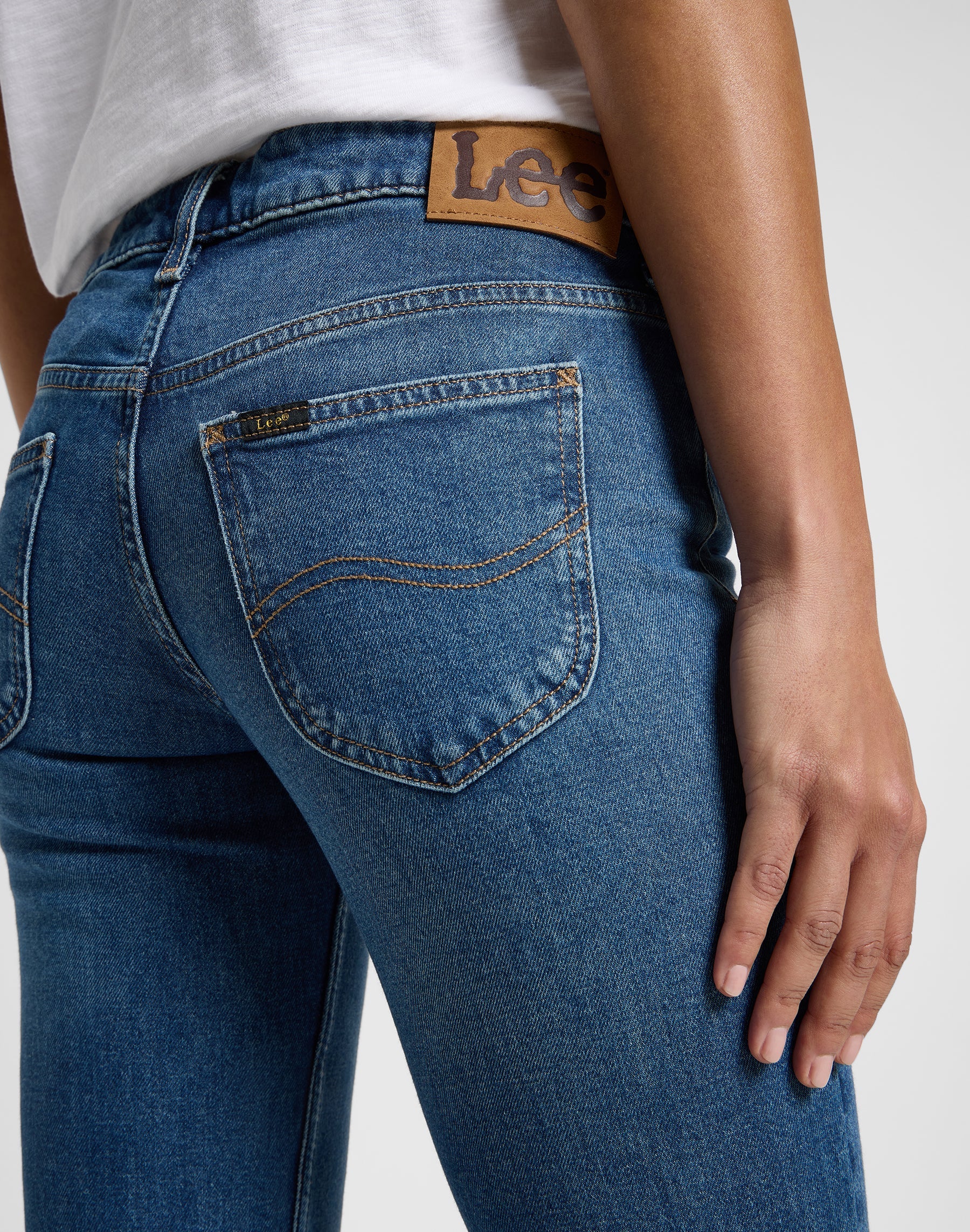 Jessica in jeans Higher Climb Lee