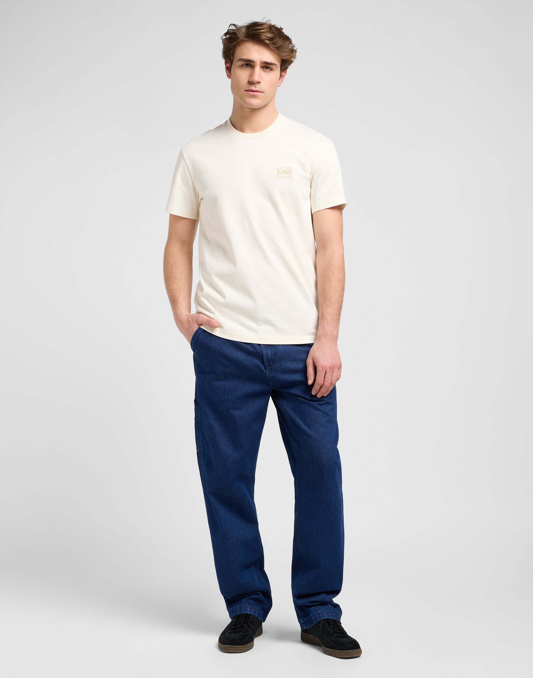 Ww Essential Tee in Ecru T-Shirt Lee