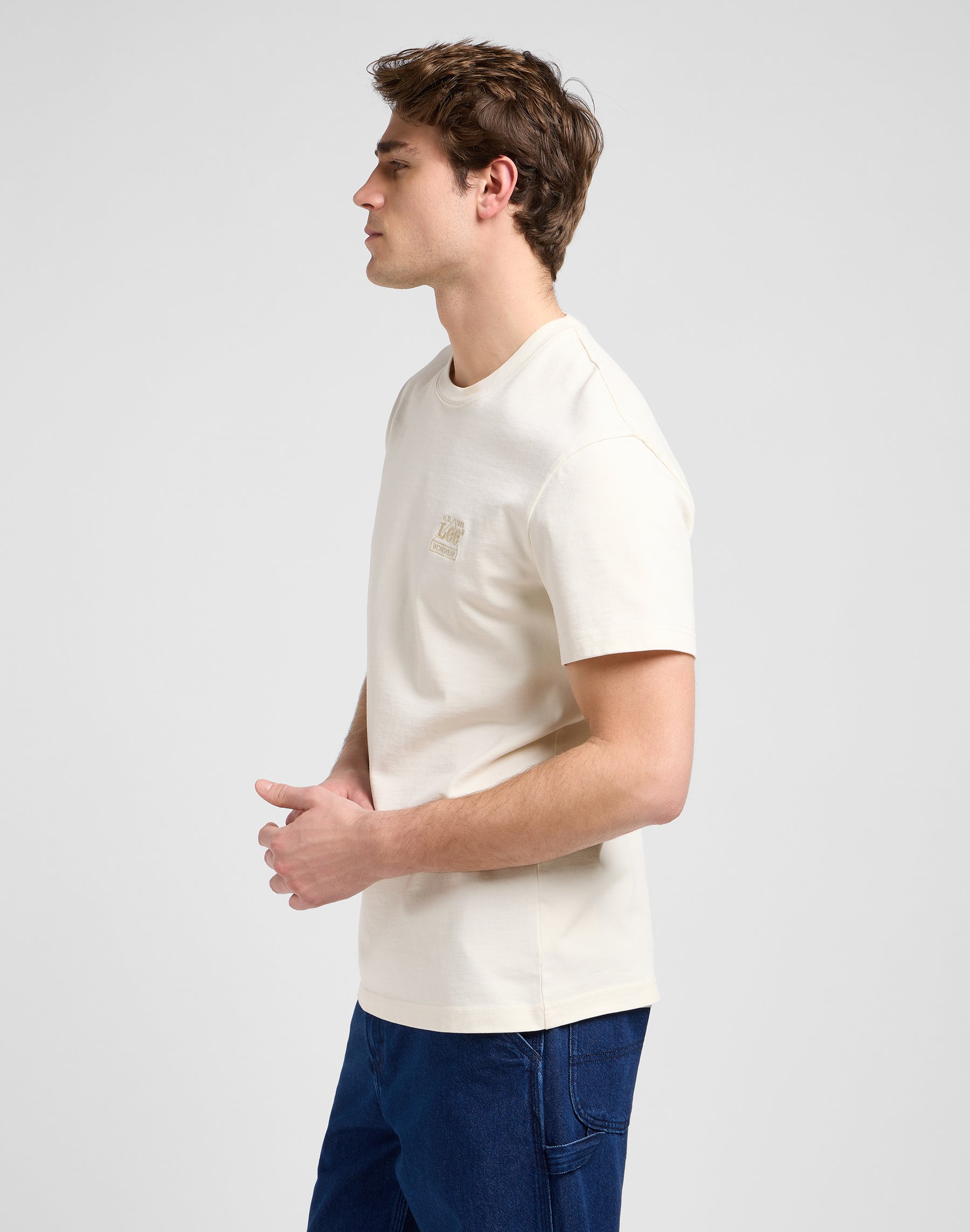Ww Essential Tee in Ecru T-Shirt Lee