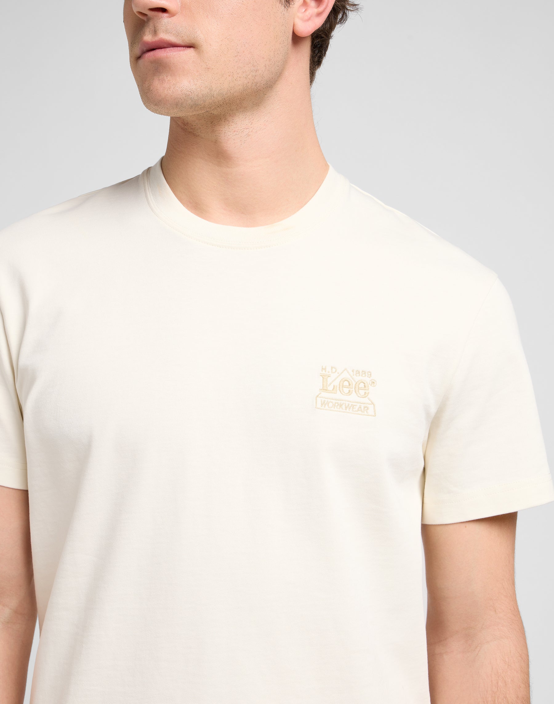 Ww Essential Tee in Ecru T-Shirt Lee