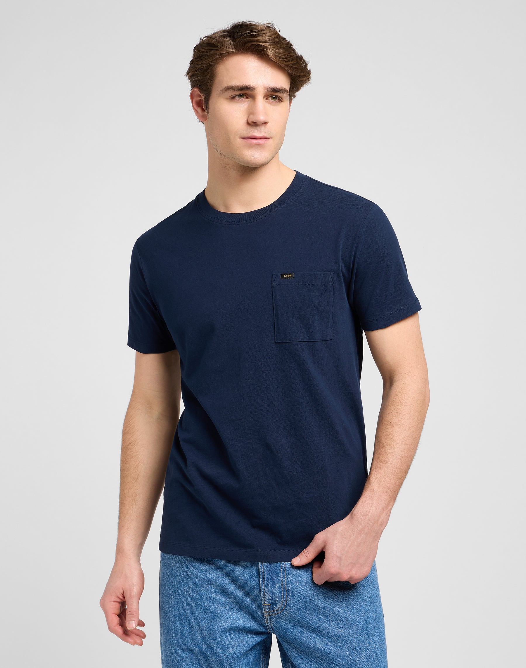 T-shirt Ultimate Pocket Tee in Rivet Navy T-Shirt Lee