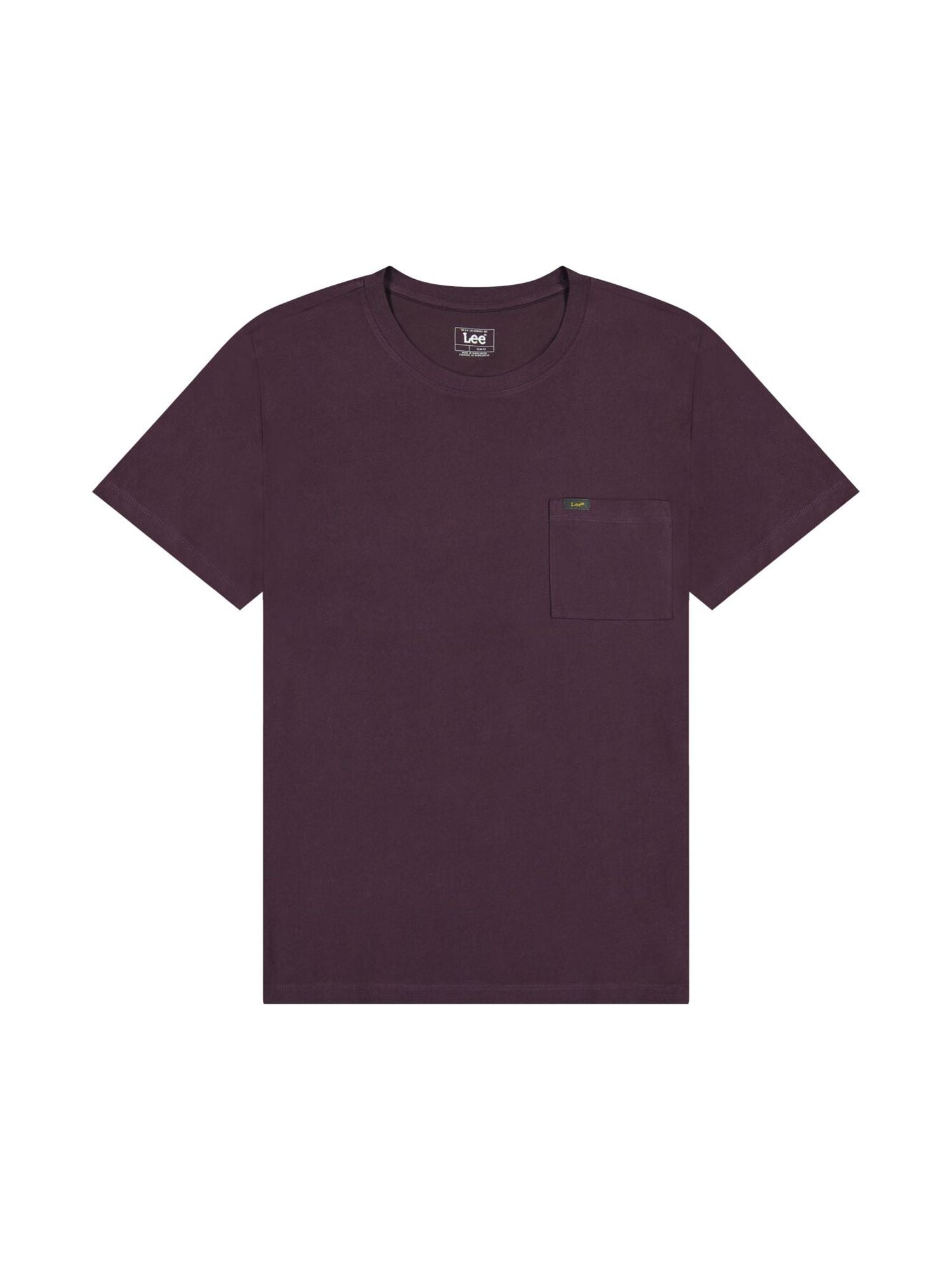 Ultimate Pocket Tee in vino scuro