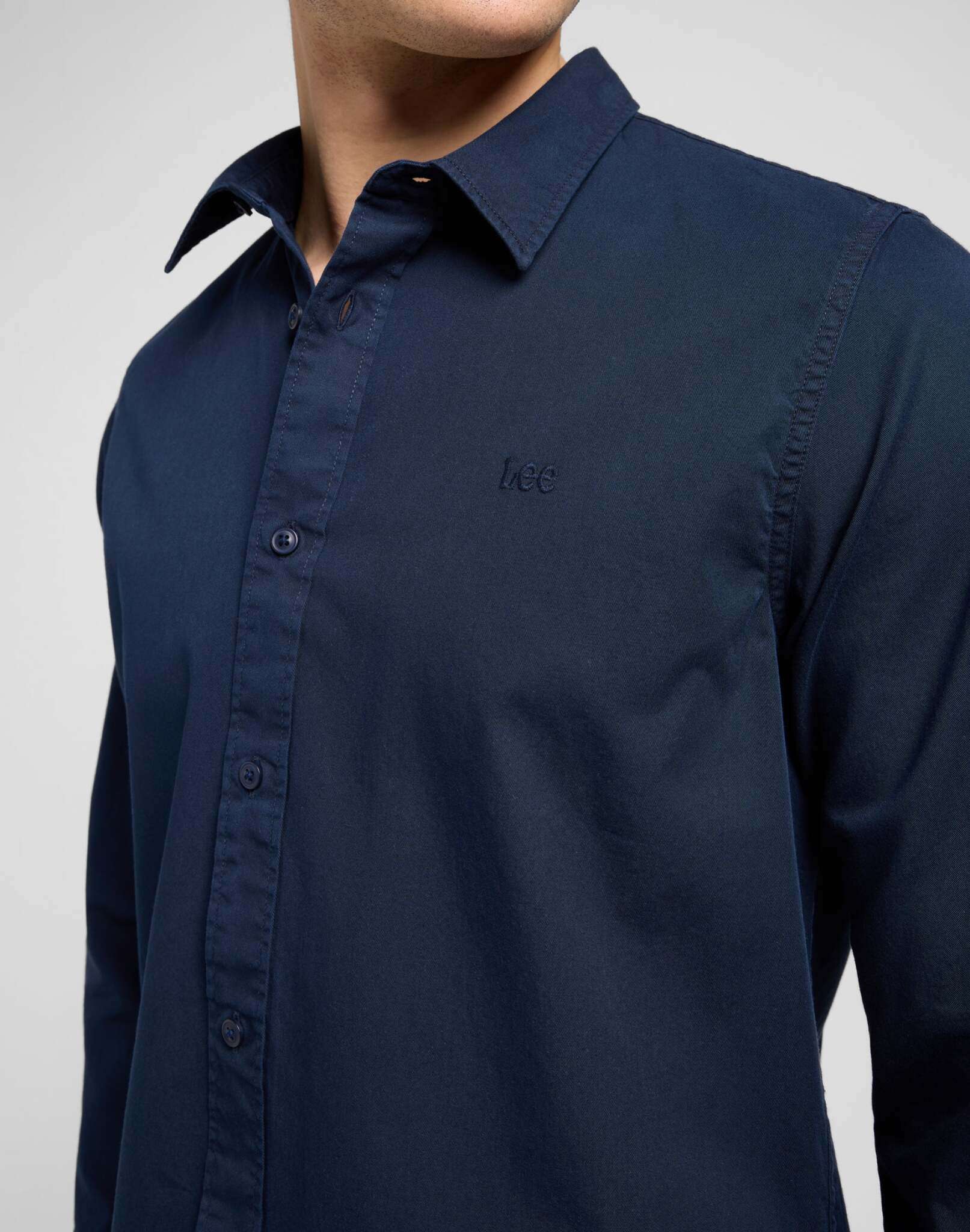 Camicia Patch in rivetto Navy Camicie Lee