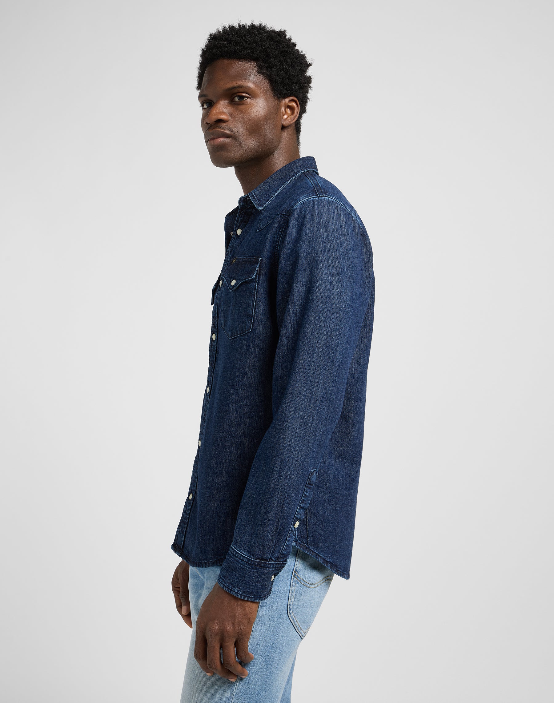 Camicia Western regolare in risciacquo Camicie Lee