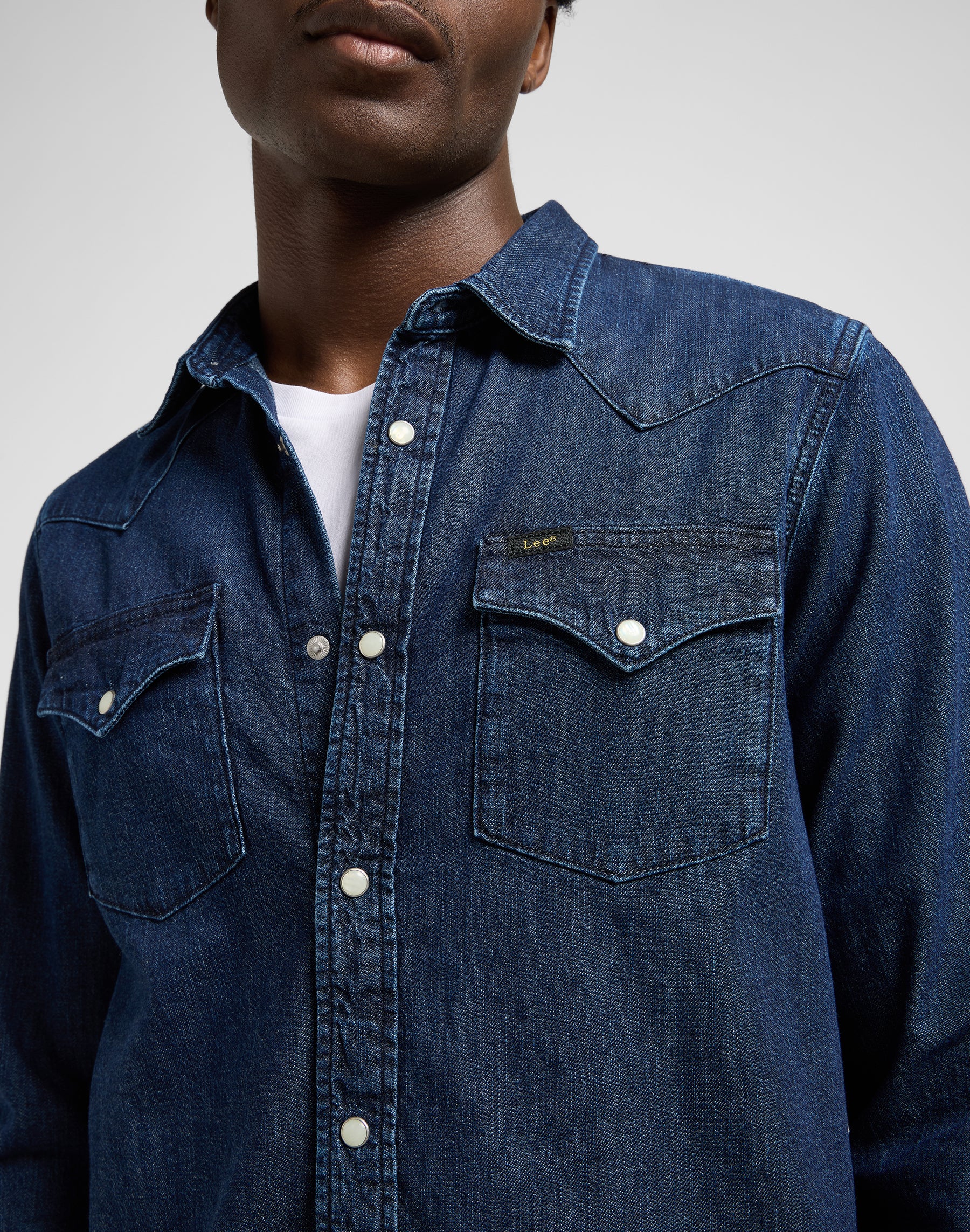 Camicia Western regolare in risciacquo Camicie Lee