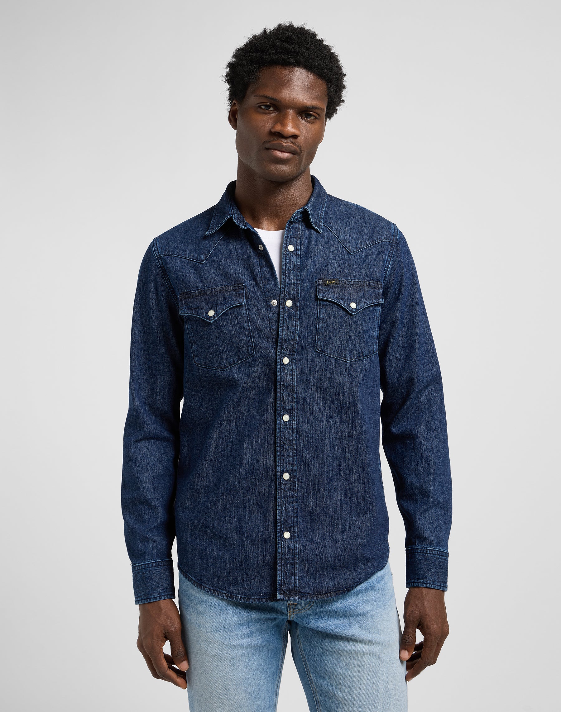 Camicia Western regolare in risciacquo Camicie Lee