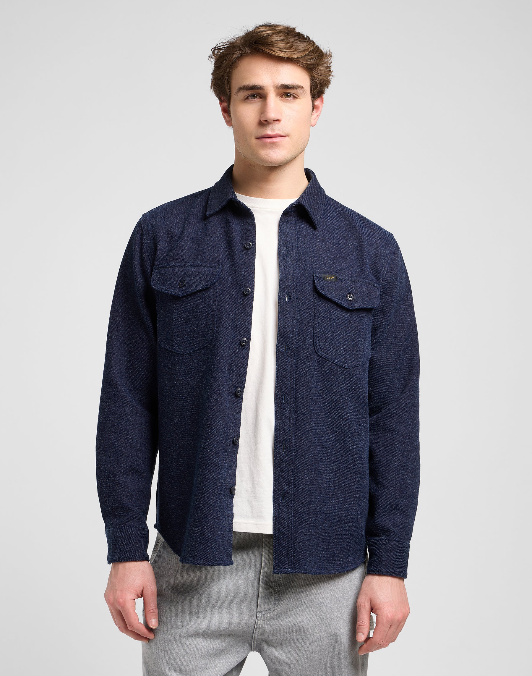 Camicia da lavoro in indaco Jaspe Shirts Lee