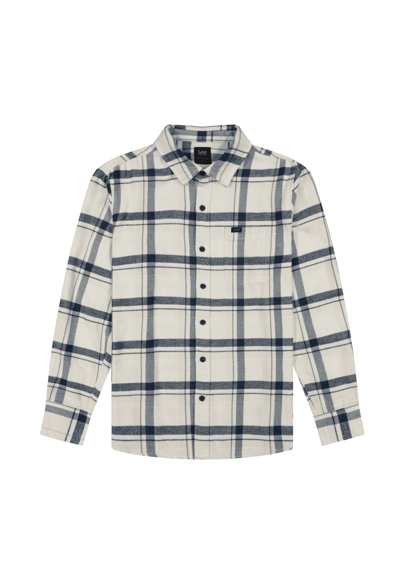 Camicia Mercantile in Plaid Vintage Ecru Jaspe
