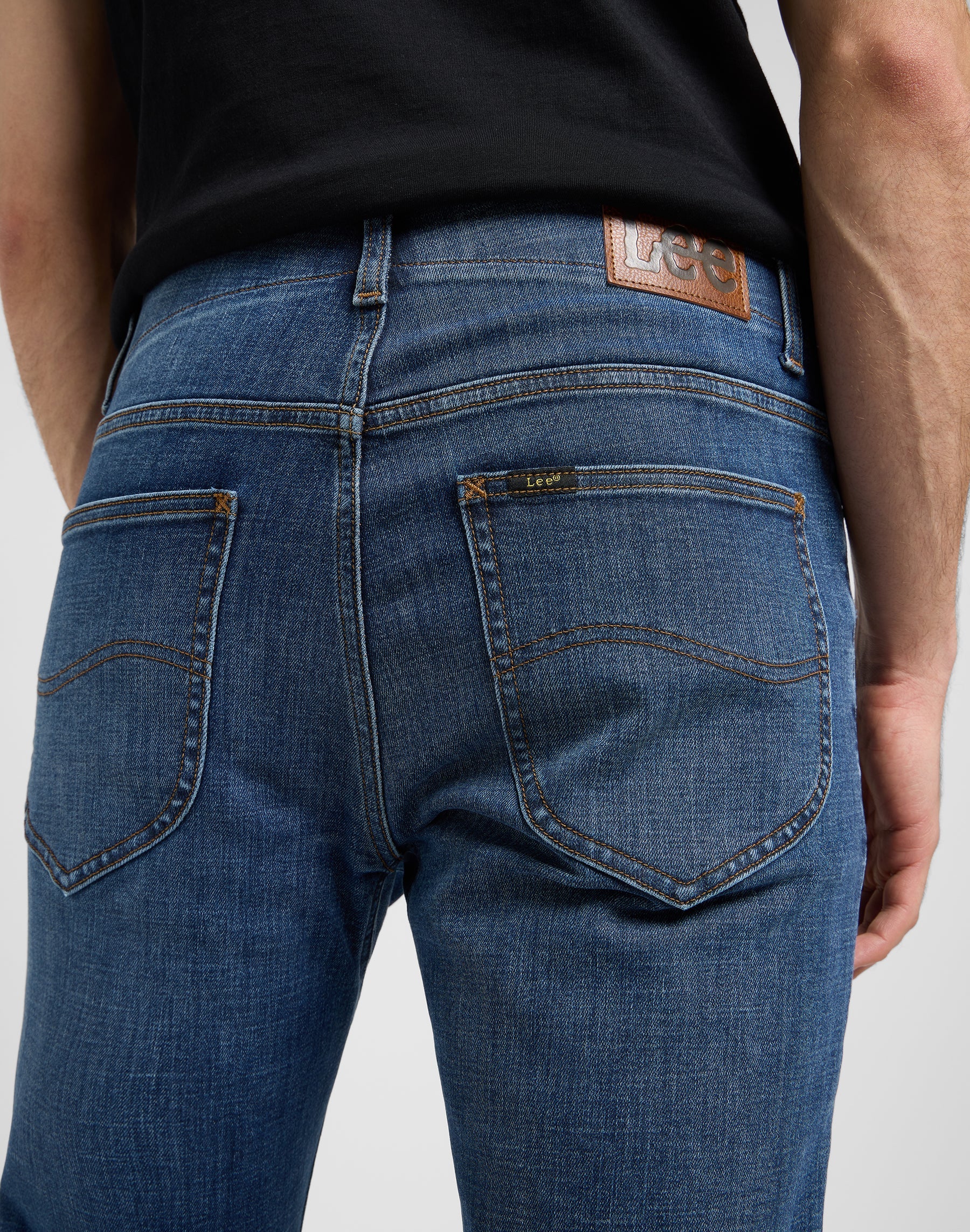 Slim Fit Mvp in Astro Blue Jeans Lee