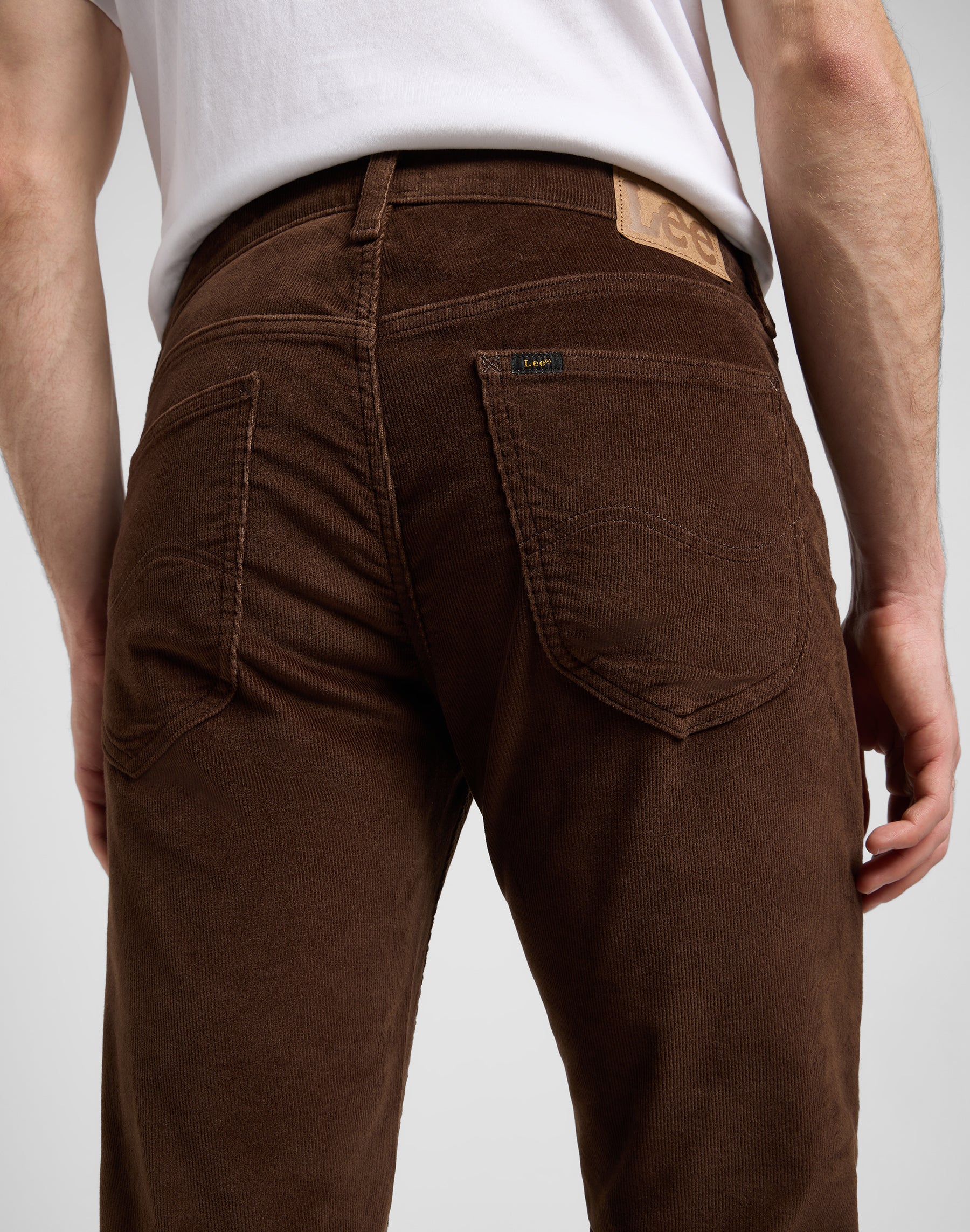 Daren Zip Fly in Arabica Pantaloni Lee