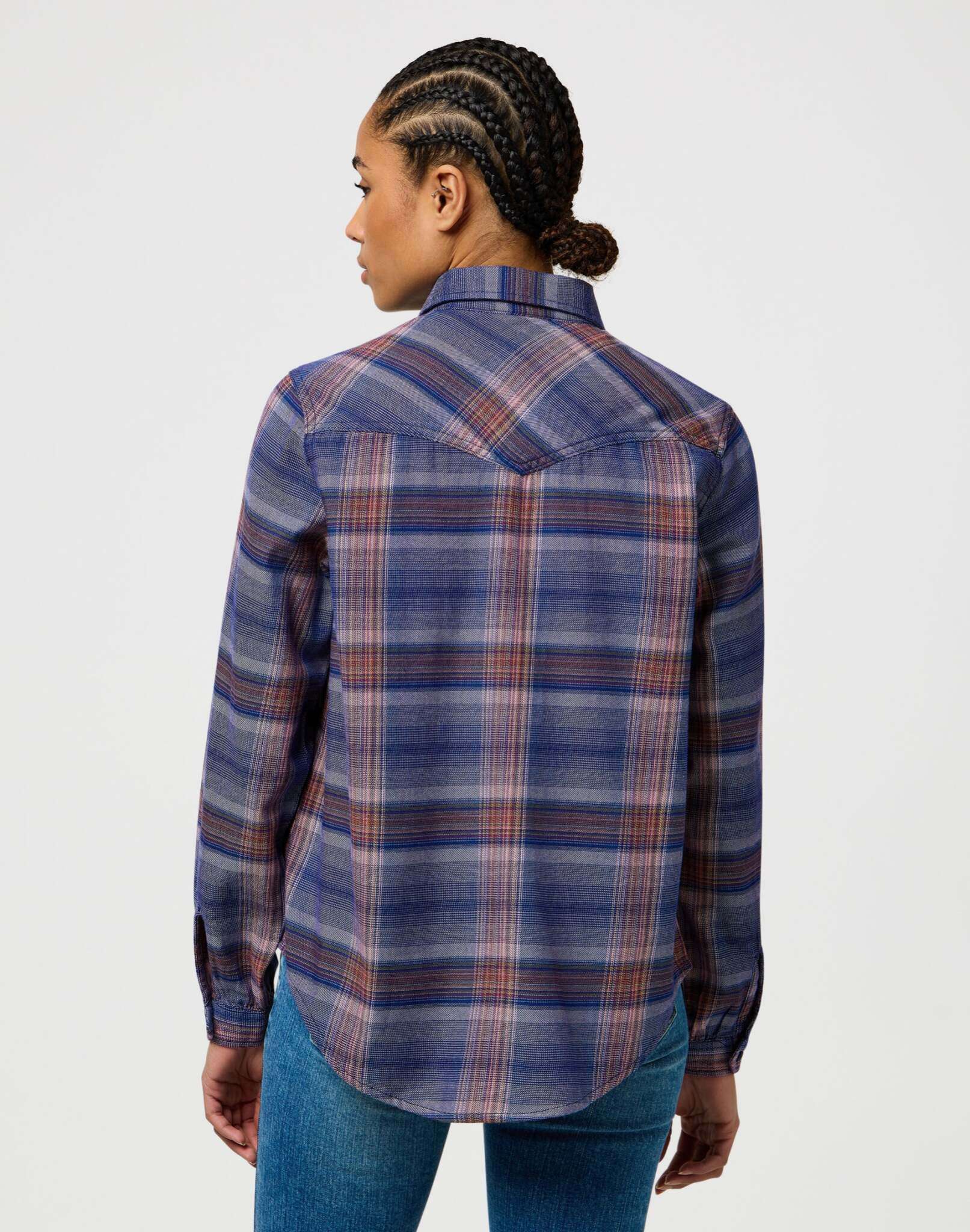 Camicia Western femminile in terra rossa Camicie Wrangler