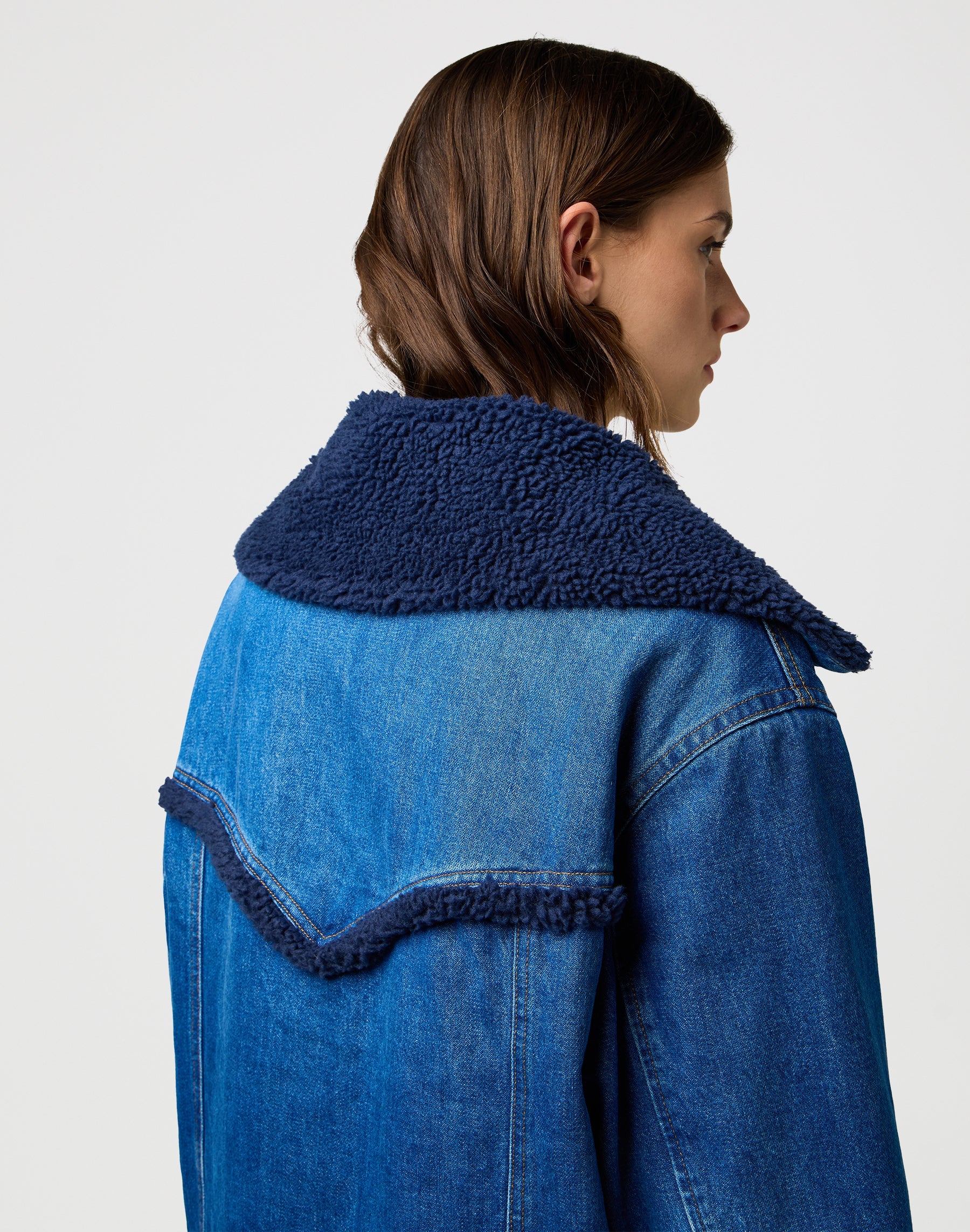 Cappotto Wrange in giacca blu scintillante Wrangler