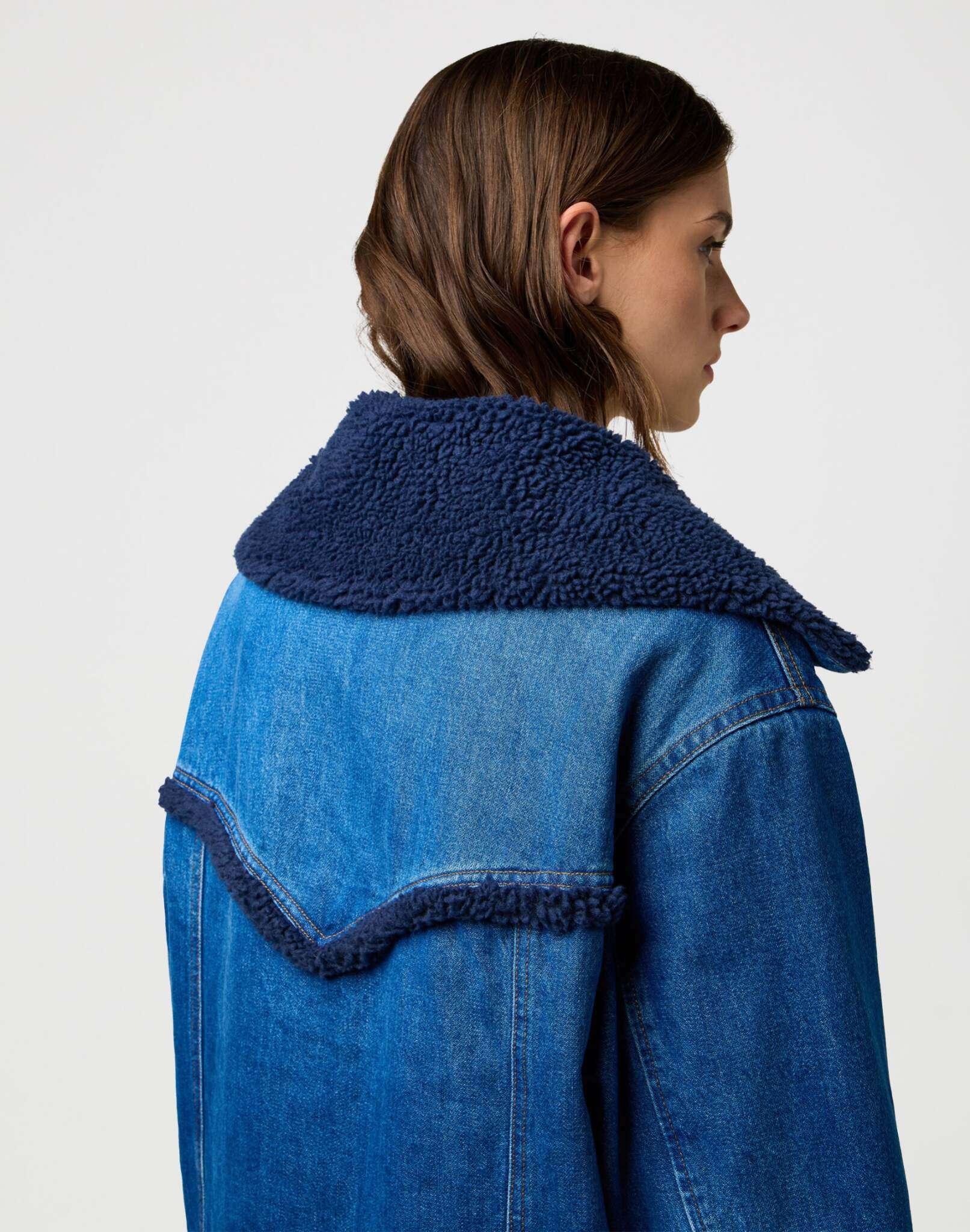 Cappotto Wrange in giacca blu scintillante Wrangler