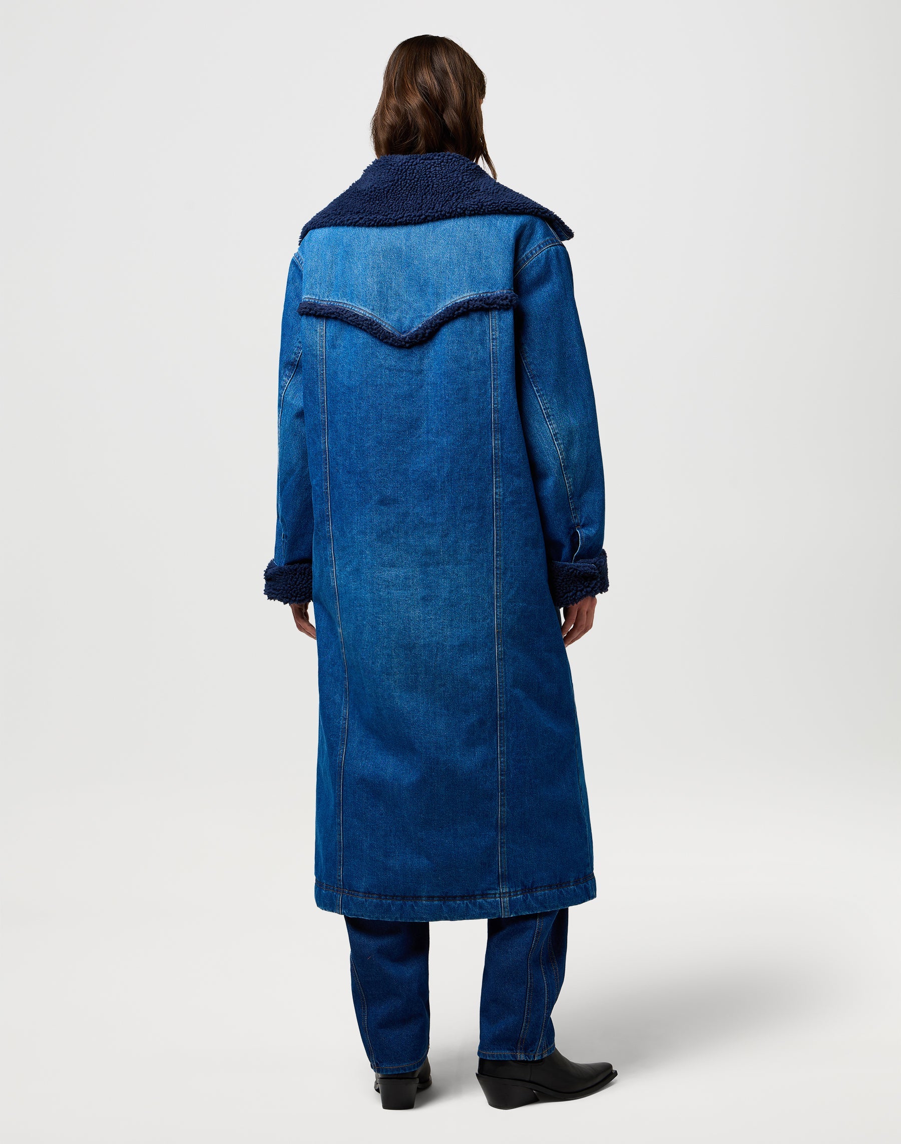 Cappotto Wrange in giacca blu scintillante Wrangler
