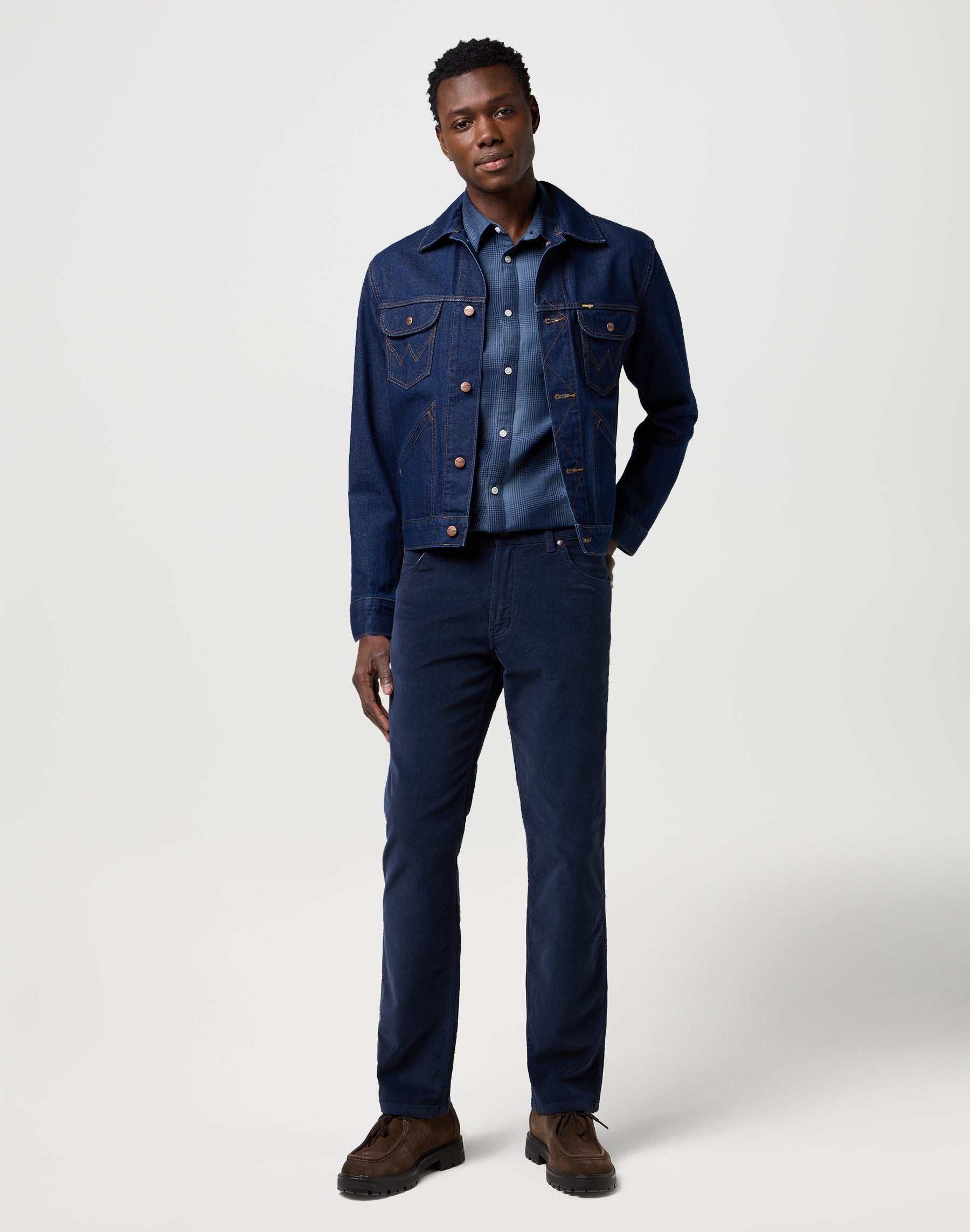 Greensboro in Mood Pantaloni indaco Wrangler
