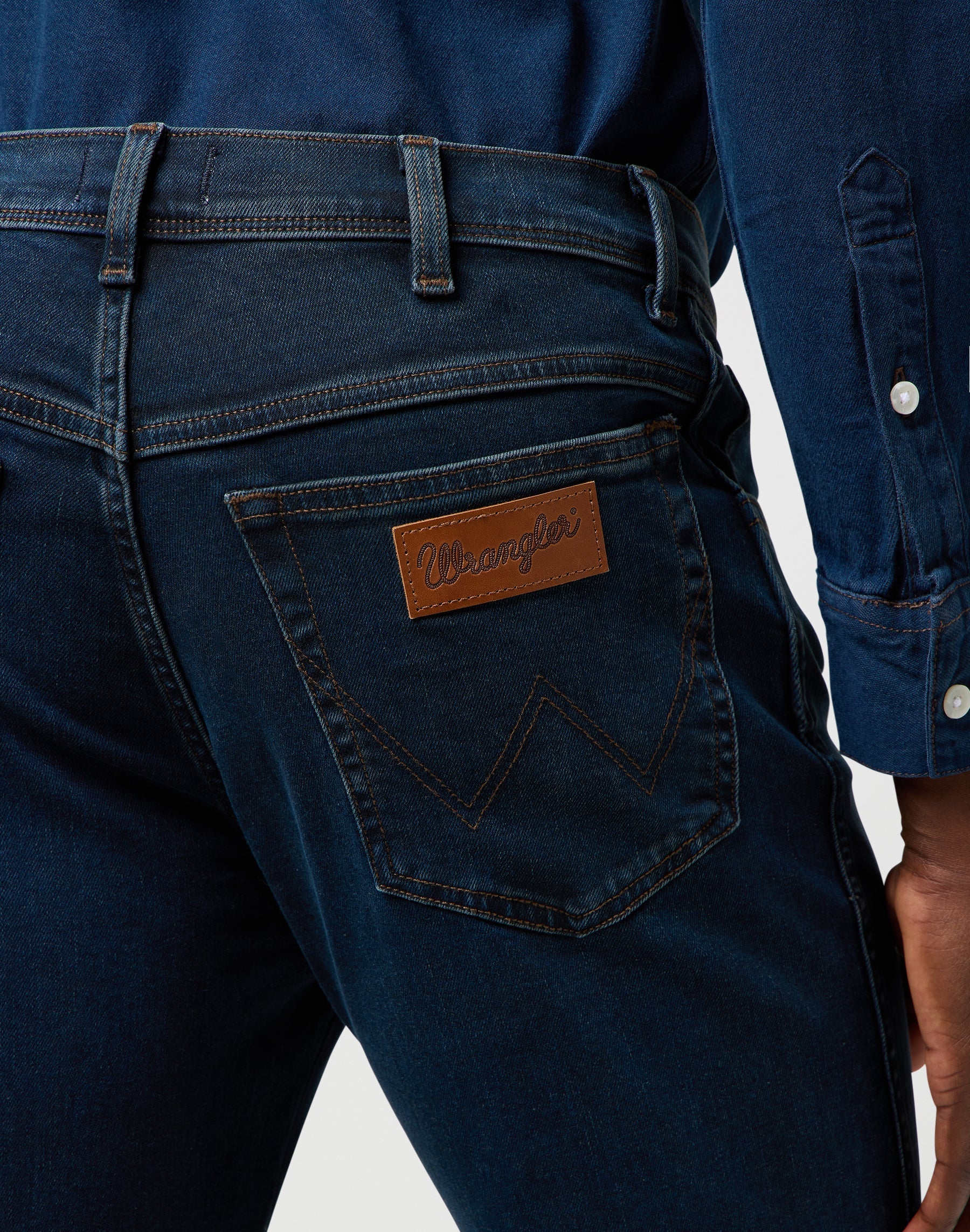 Texas in Blue Oxide Jeans Wrangler