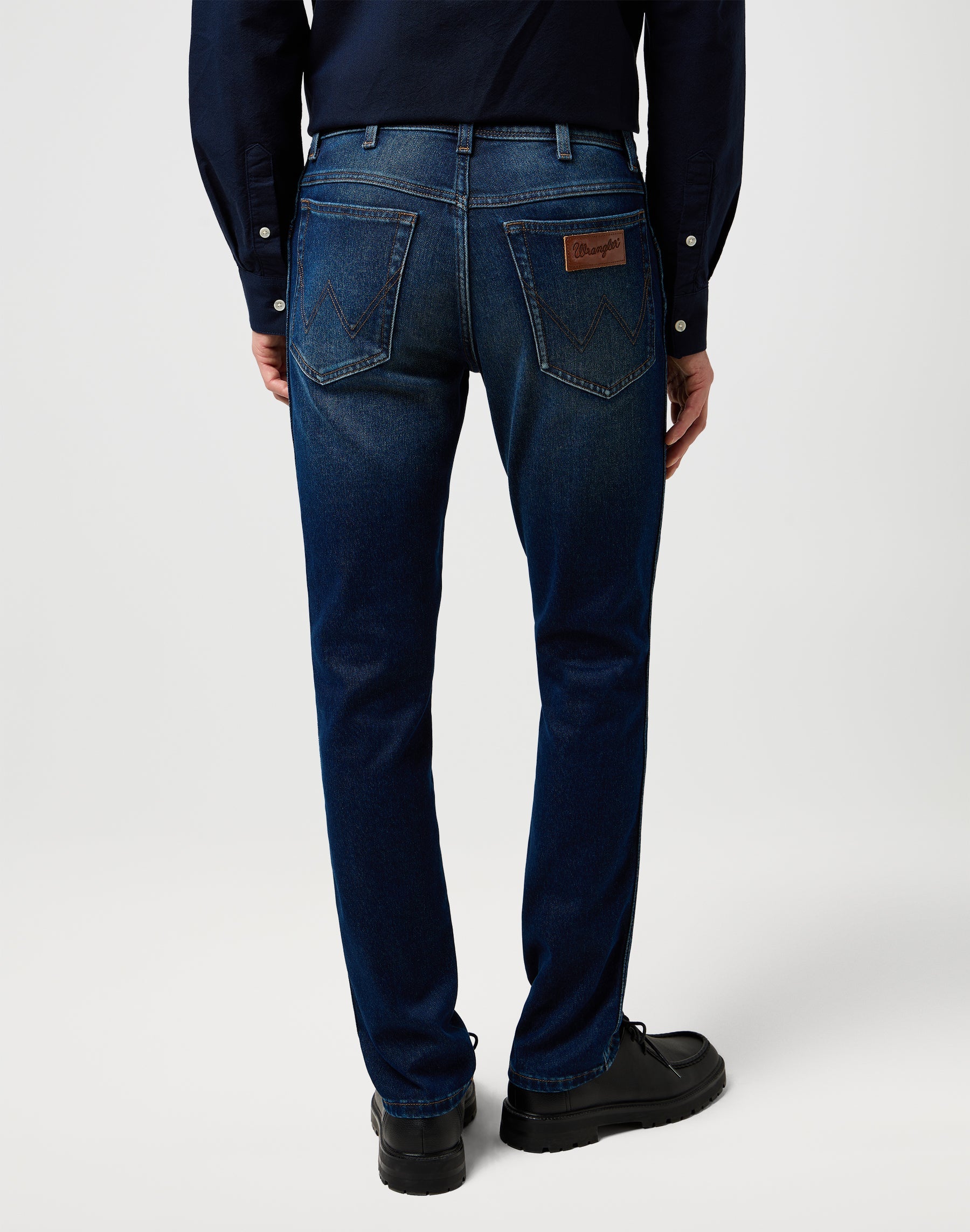 Jeans Texas Slim in Fog Wrangler